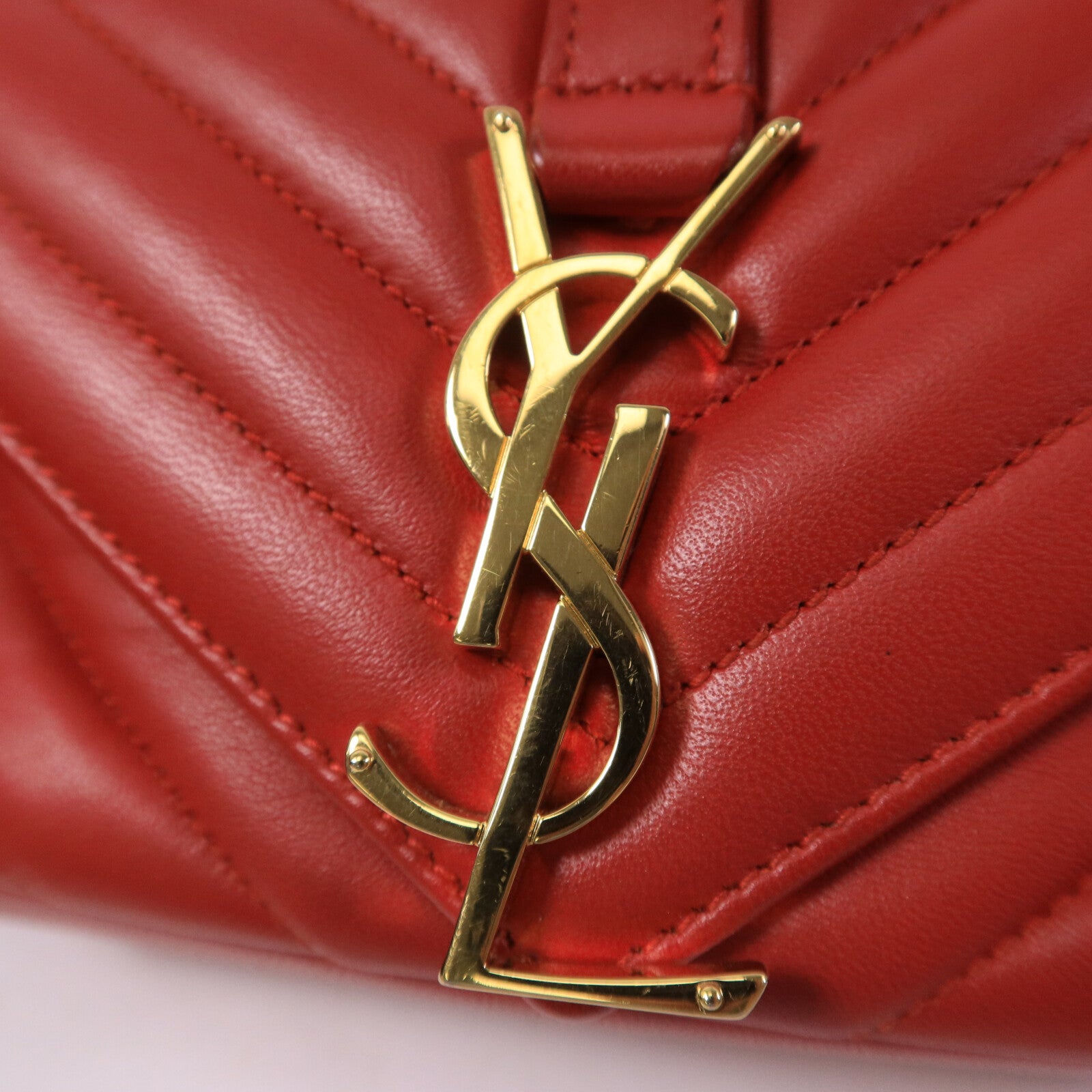 SAINT LAURENT 牛皮皮革Classic Baby鏈帶肩背袋