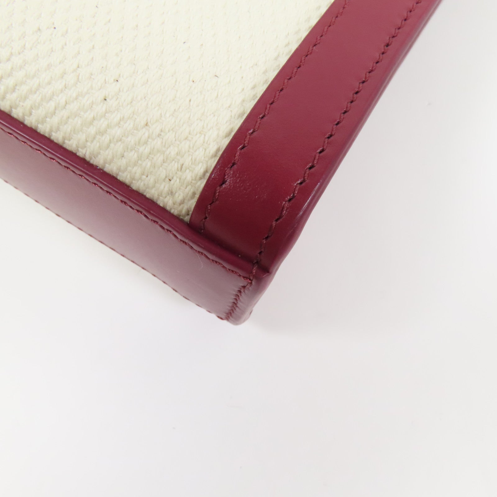 CELINE 帆布Mini Vertical Cabas金扣手挽肩背兩用袋