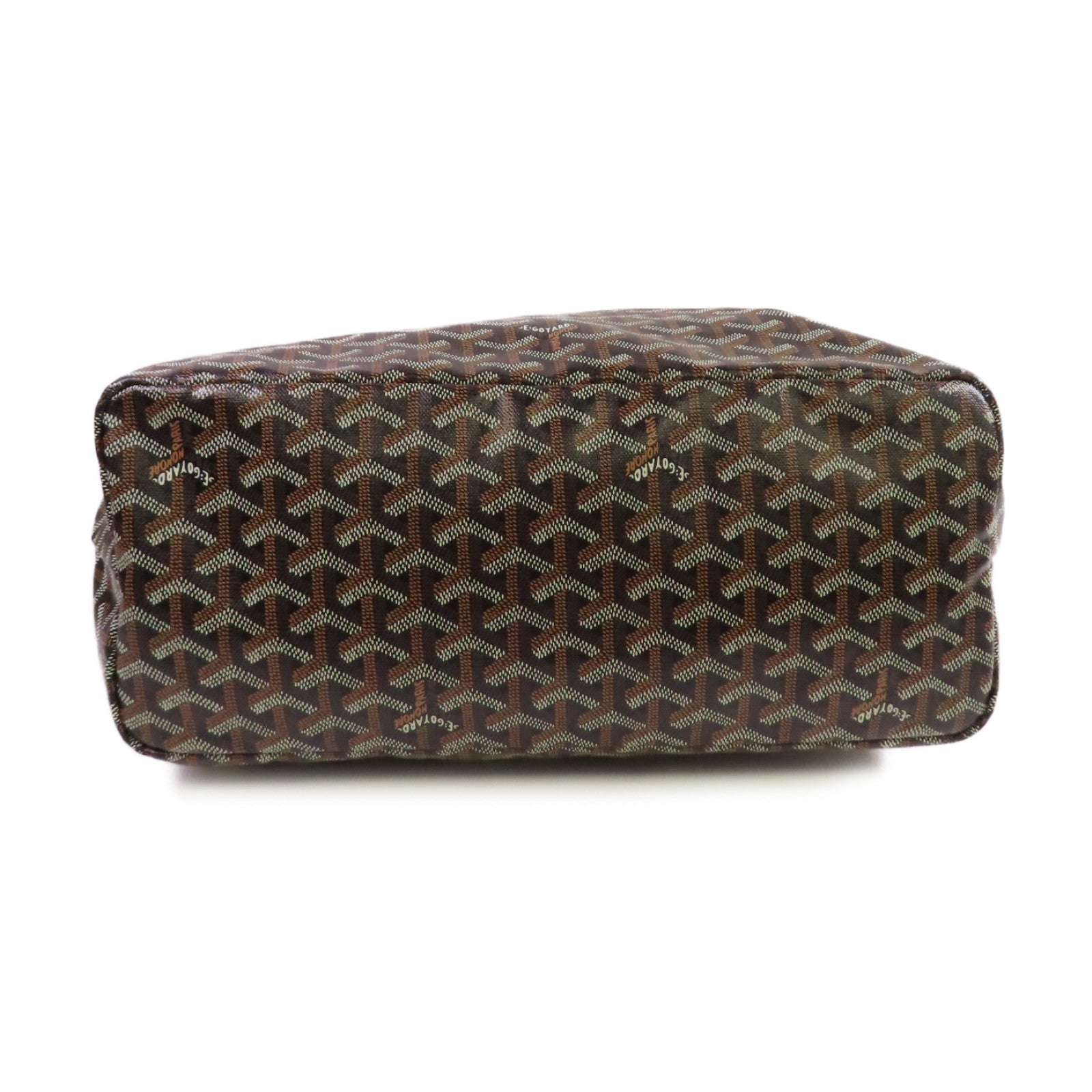 GOYARD 塗層帆布Sac Saint Louis Tote MM Bag肩背袋啡色