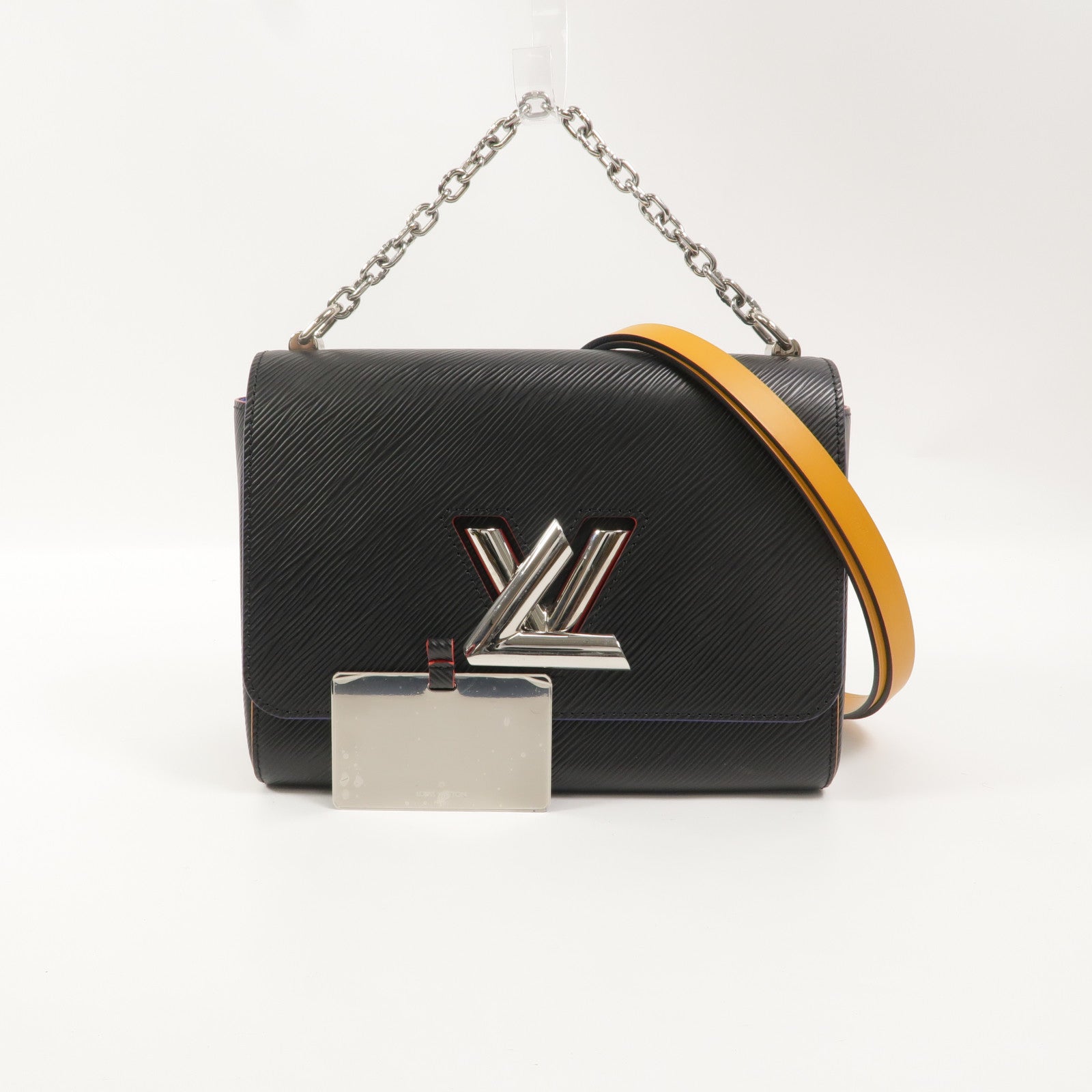 LOUIS VUITTON Epi Twist MM鏈帶手挽肩背兩用袋