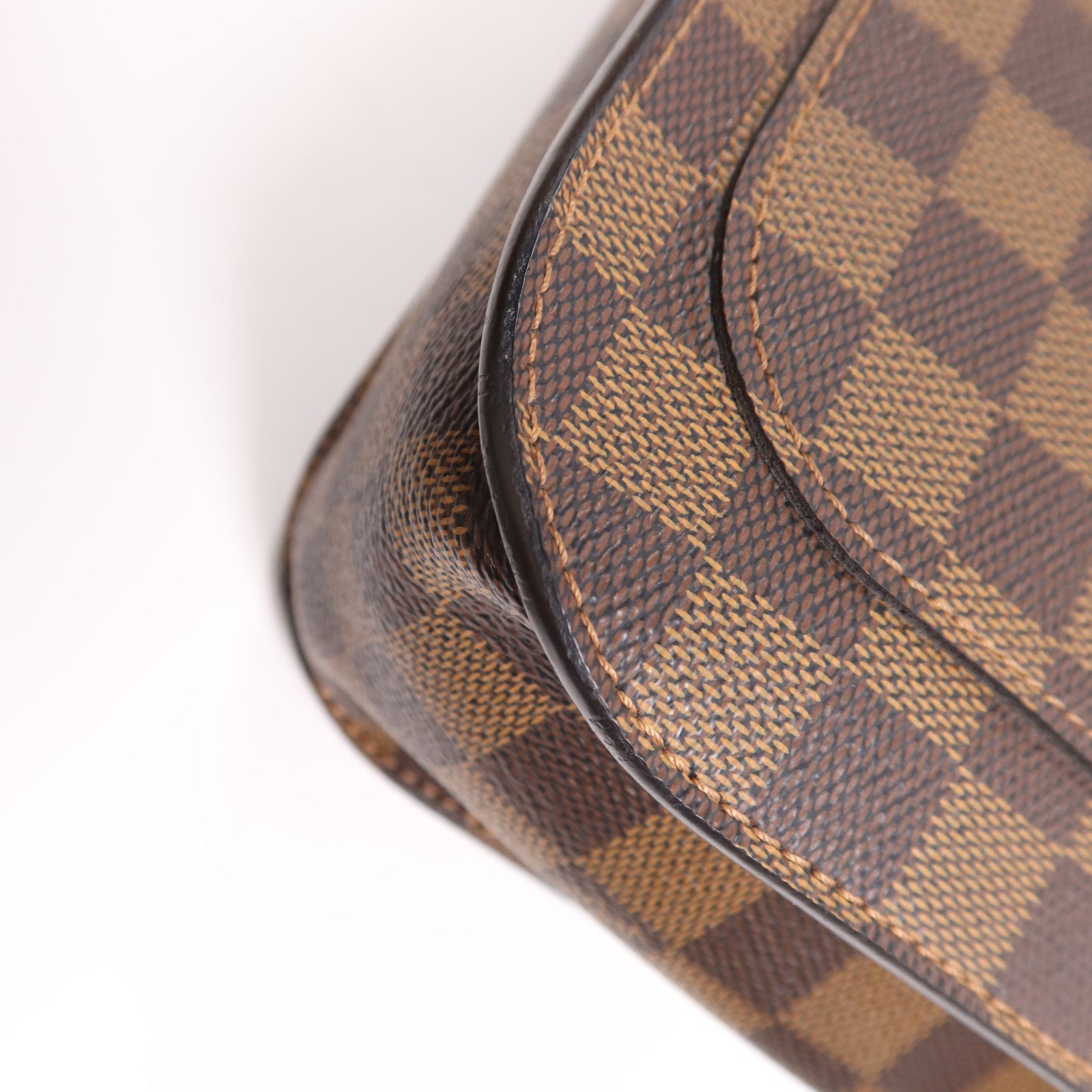 LOUIS VUITTON Damier Beaumarchais金扣手挽肩背兩用袋
