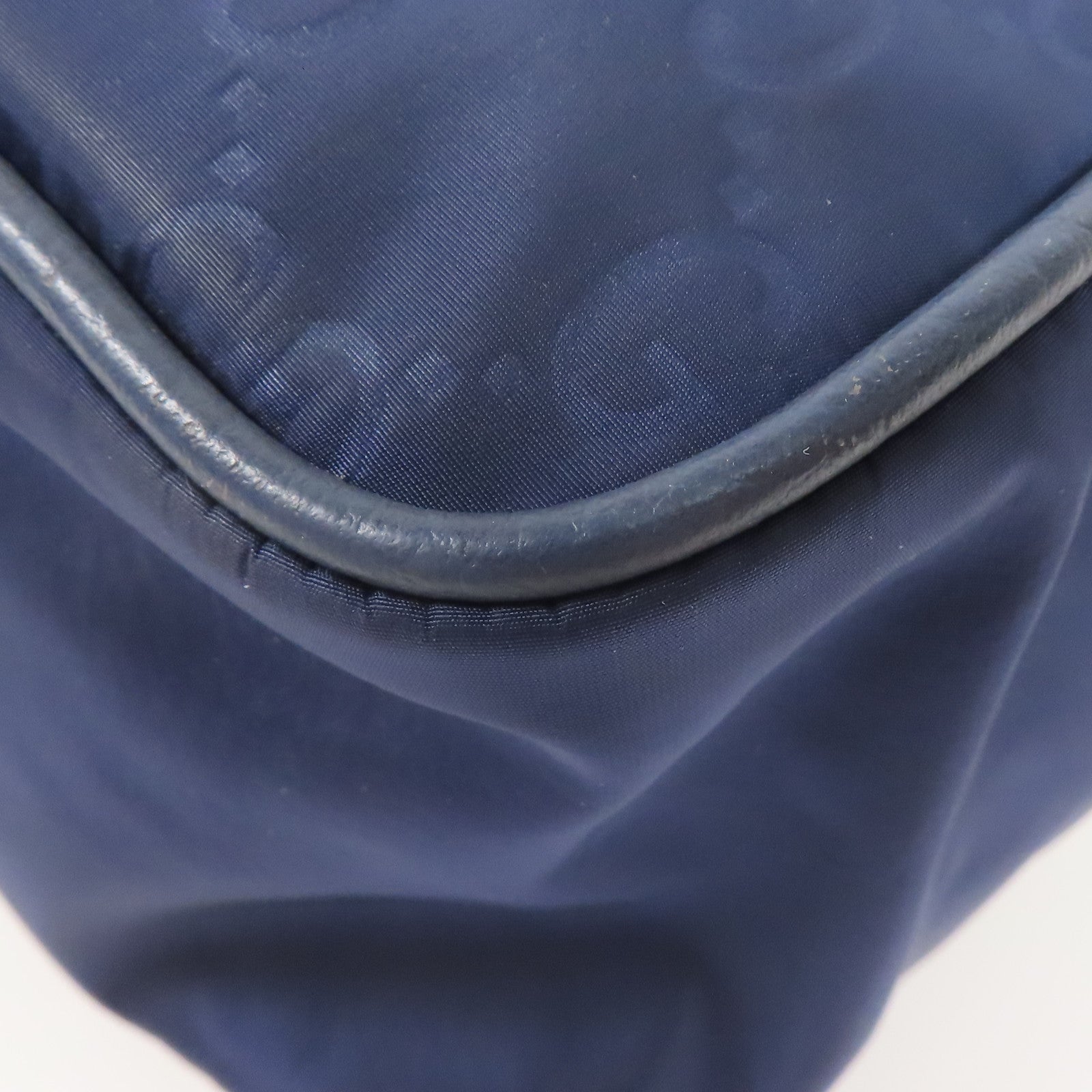 GUCCI 尼龍Shoulder Bag銀扣肩背袋