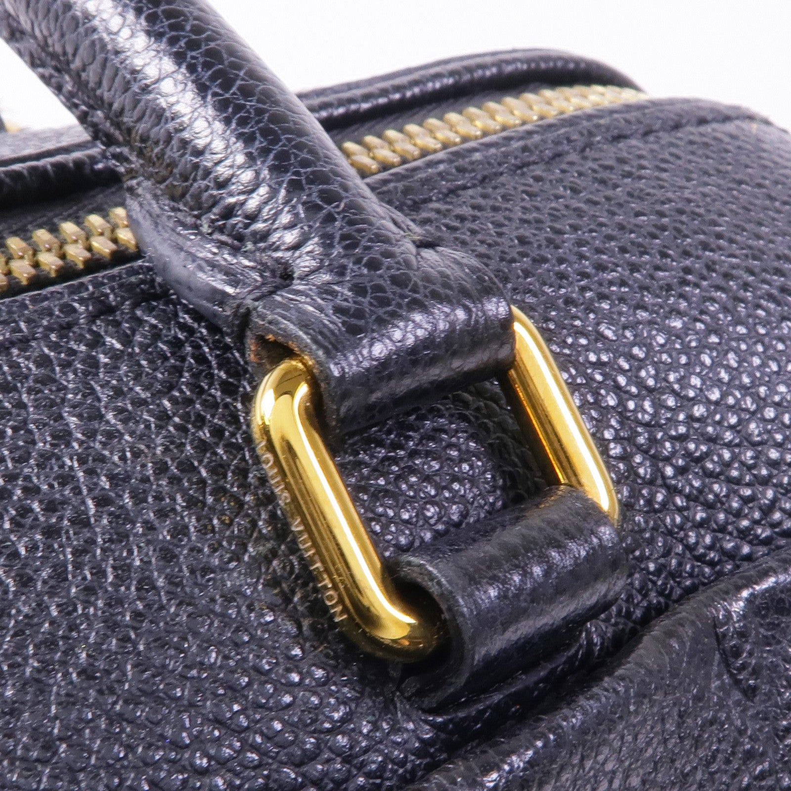 LOUIS VUITTON Monogram Empreinte Speedy Bandouliere 25金扣手挽肩背兩用袋