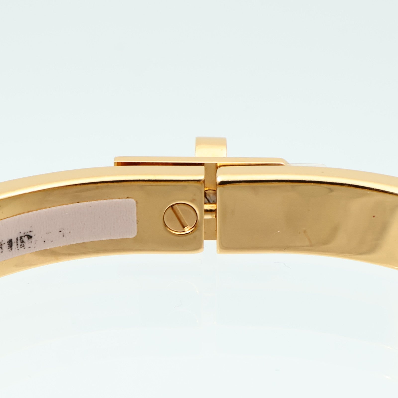 HERMES 金屬/琺瑯Mini Clic Kelly手鐲