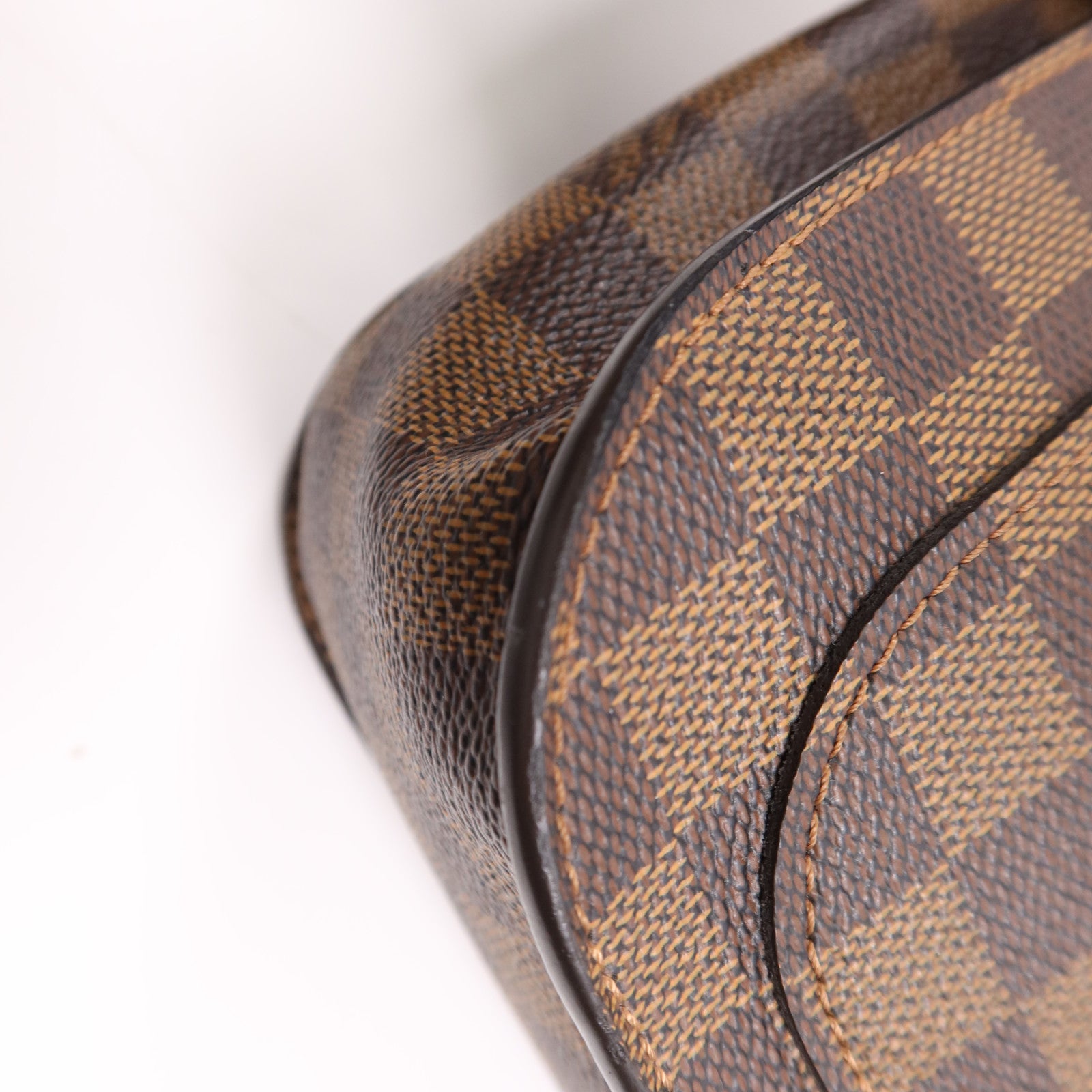 LOUIS VUITTON Damier Beaumarchais金扣手挽肩背兩用袋
