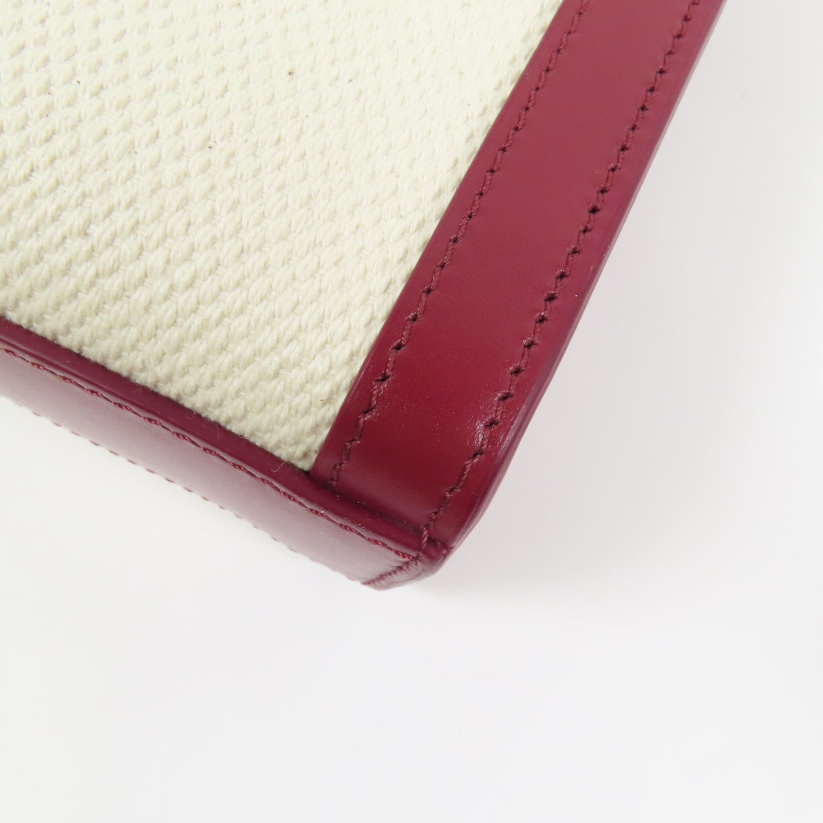 CELINE 帆布Mini Vertical Cabas金扣手挽肩背兩用袋