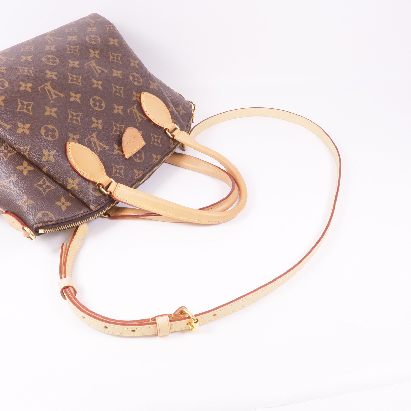 LOUIS VUITTON Monogram Rivoli MM金扣手挽肩背兩用袋