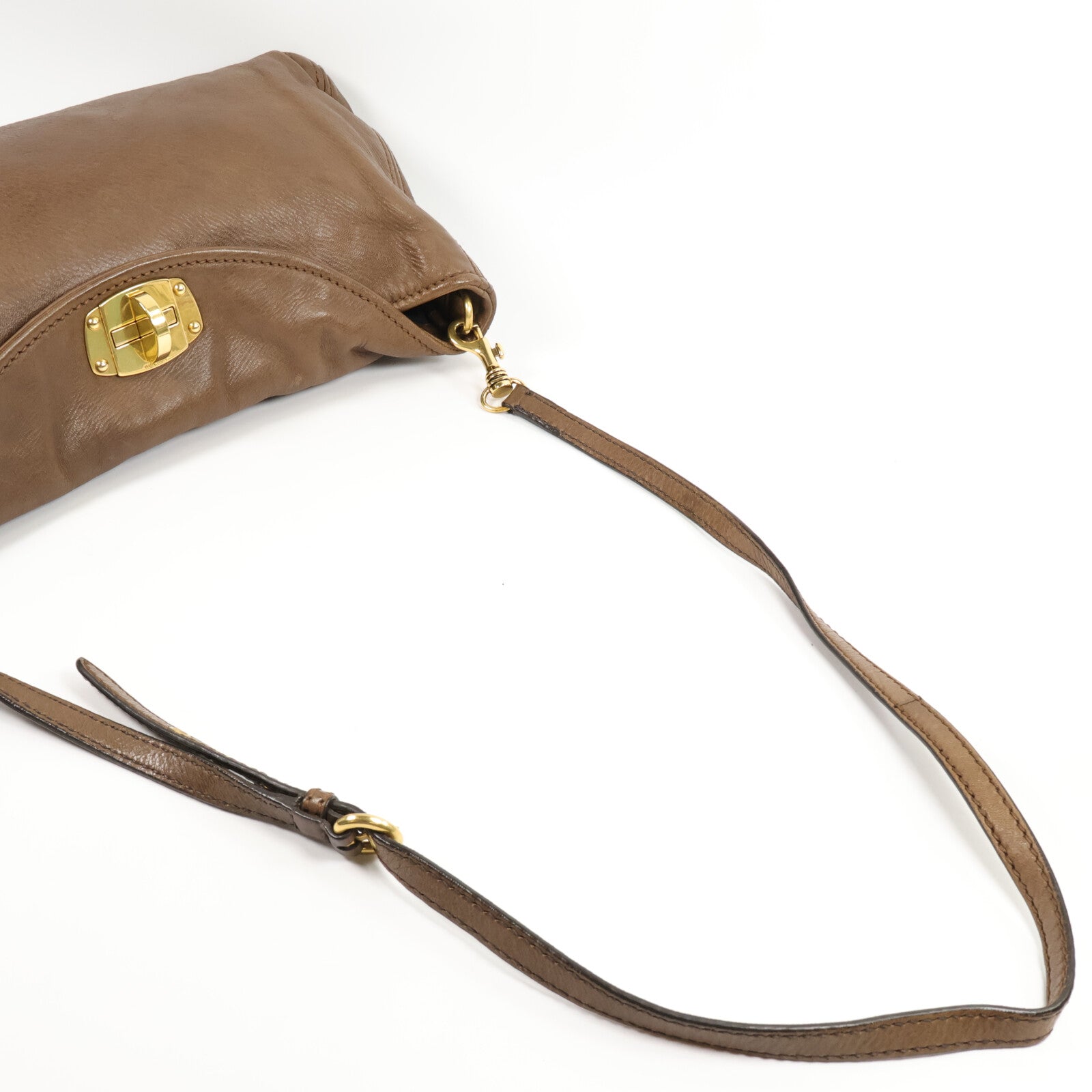 Miu Miu 牛皮皮革Shoulder Bag肩背袋