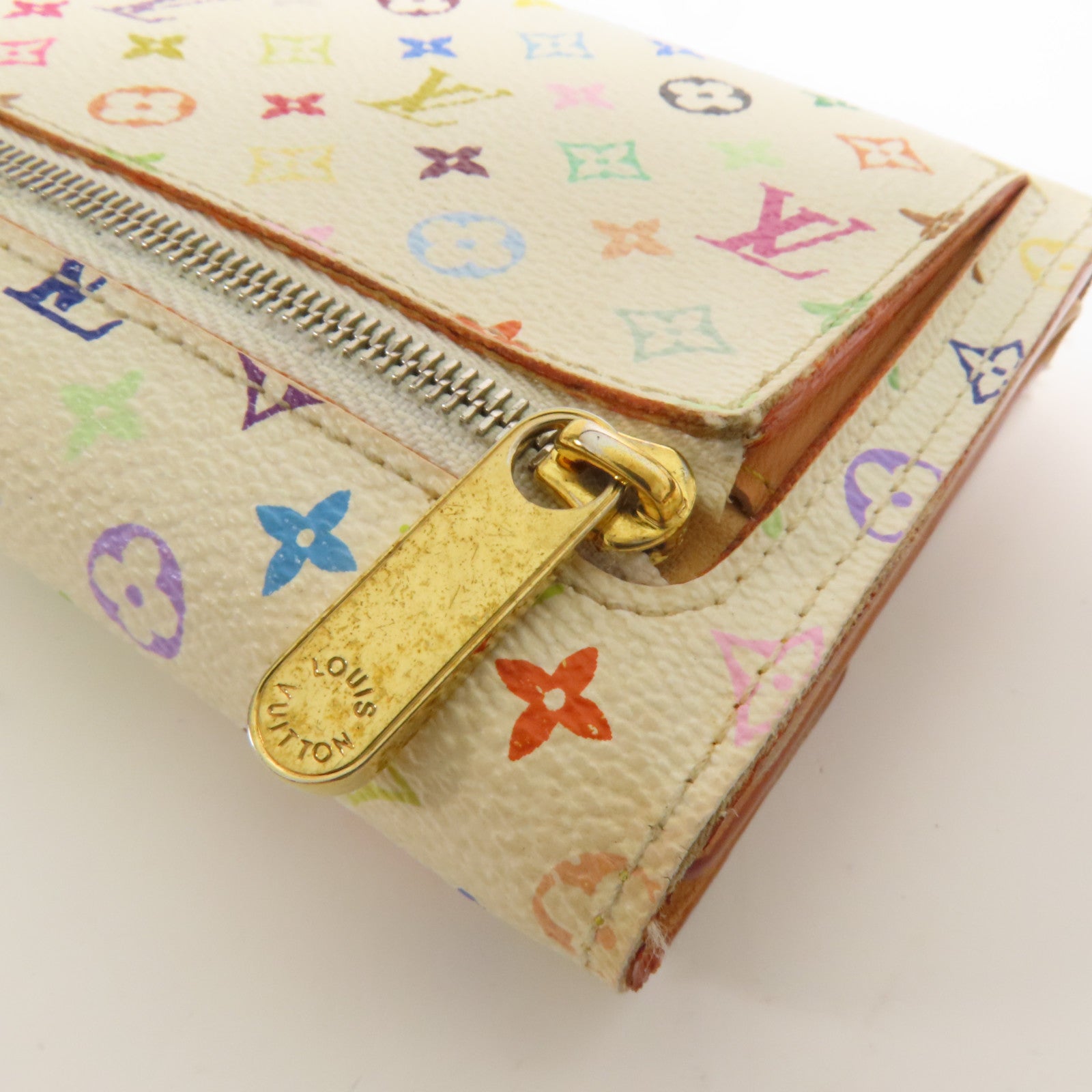 LOUIS VUITTON Monogram Multicolore Koala Wallet金扣錢包