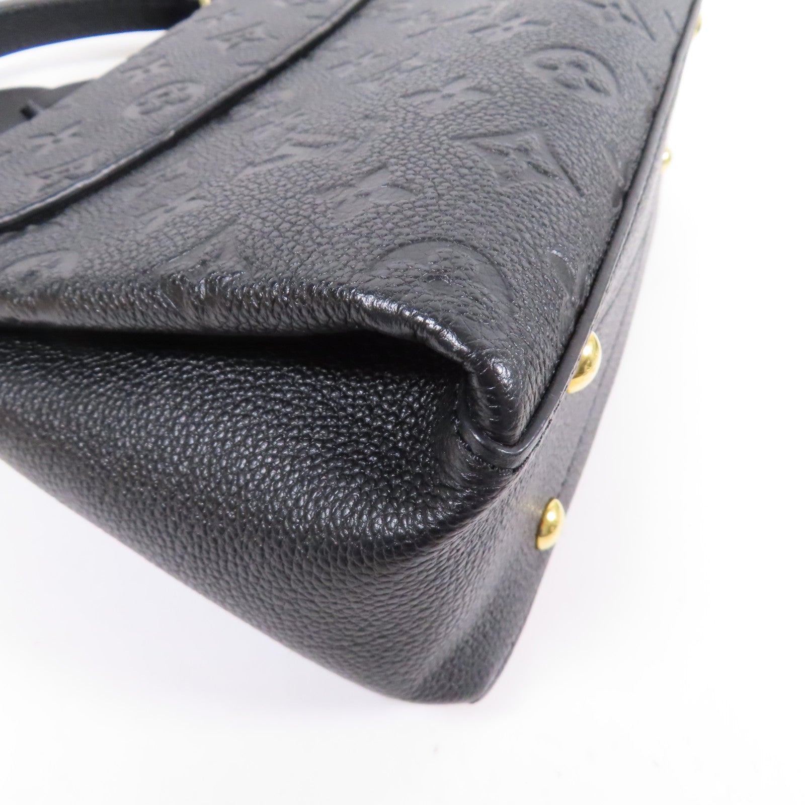 LOUIS VUITTON Monogram Empreinte Georges BB金扣手挽肩背兩用袋