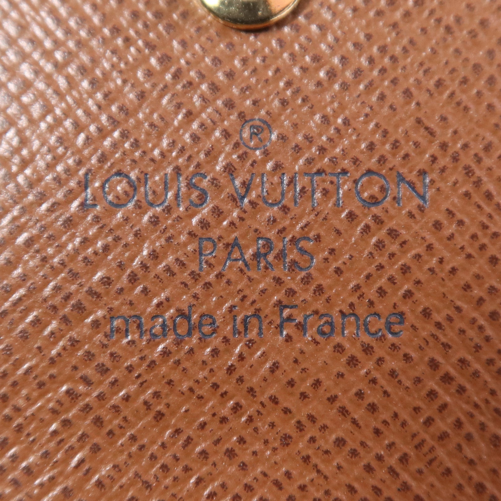 LOUIS VUITTON Monogram 6 Key Holder金扣鎖匙包