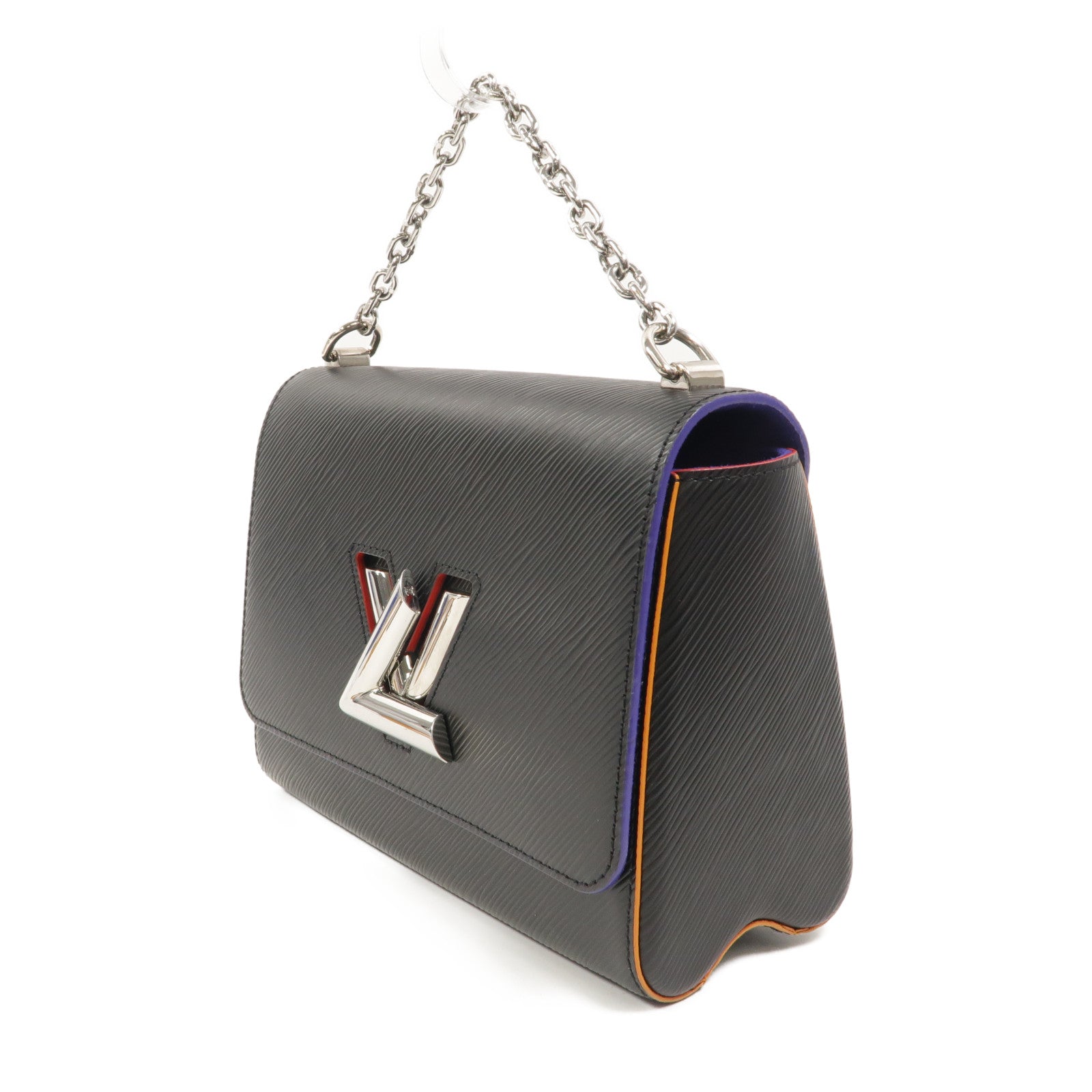 LOUIS VUITTON Epi Twist MM鏈帶手挽肩背兩用袋
