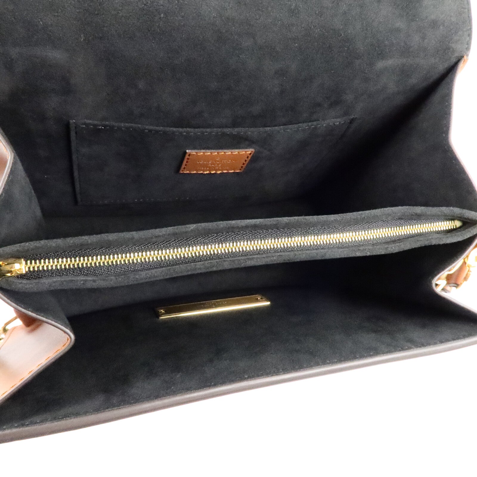 LOUIS VUITTON Monogram Reverse Dauphine MM肩背袋