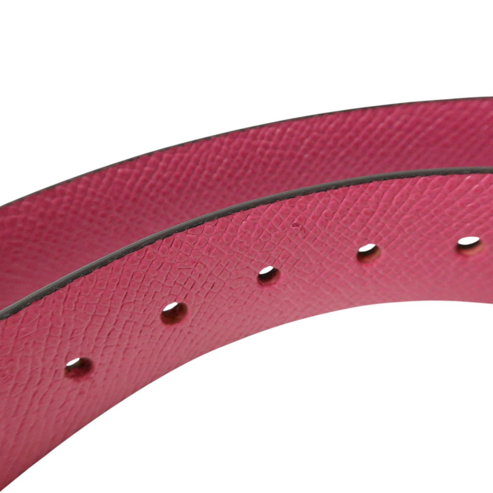 Salvatore Ferragamo 牛皮皮革Gancini Reversible Belt 85cm金扣皮帶