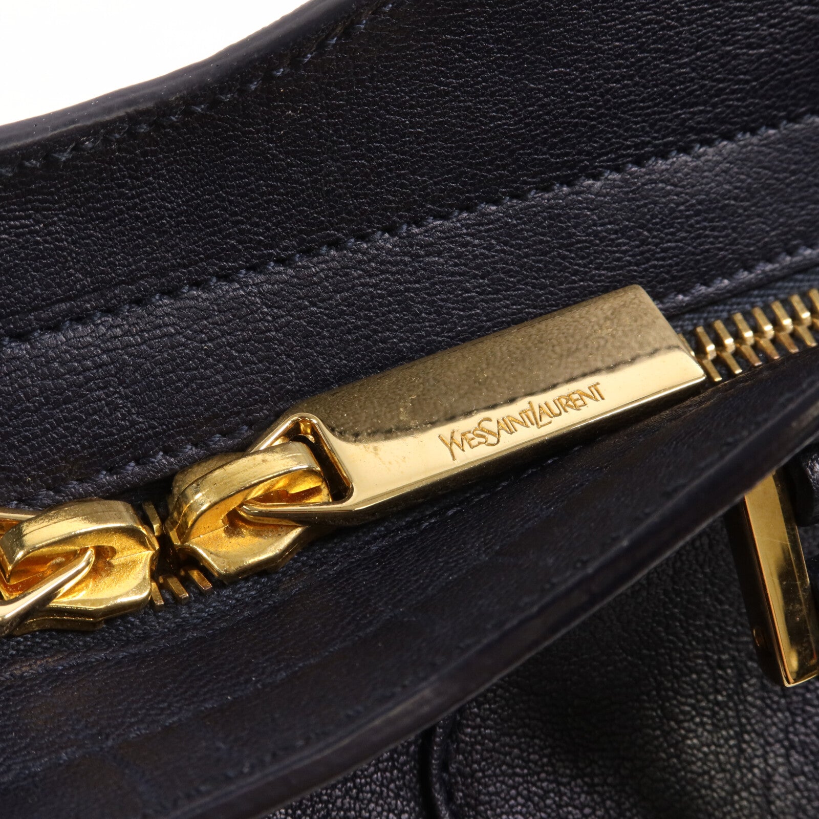 YVES SAINT LAURENT 牛皮皮革Cabas Chyc手挽肩背兩用袋
