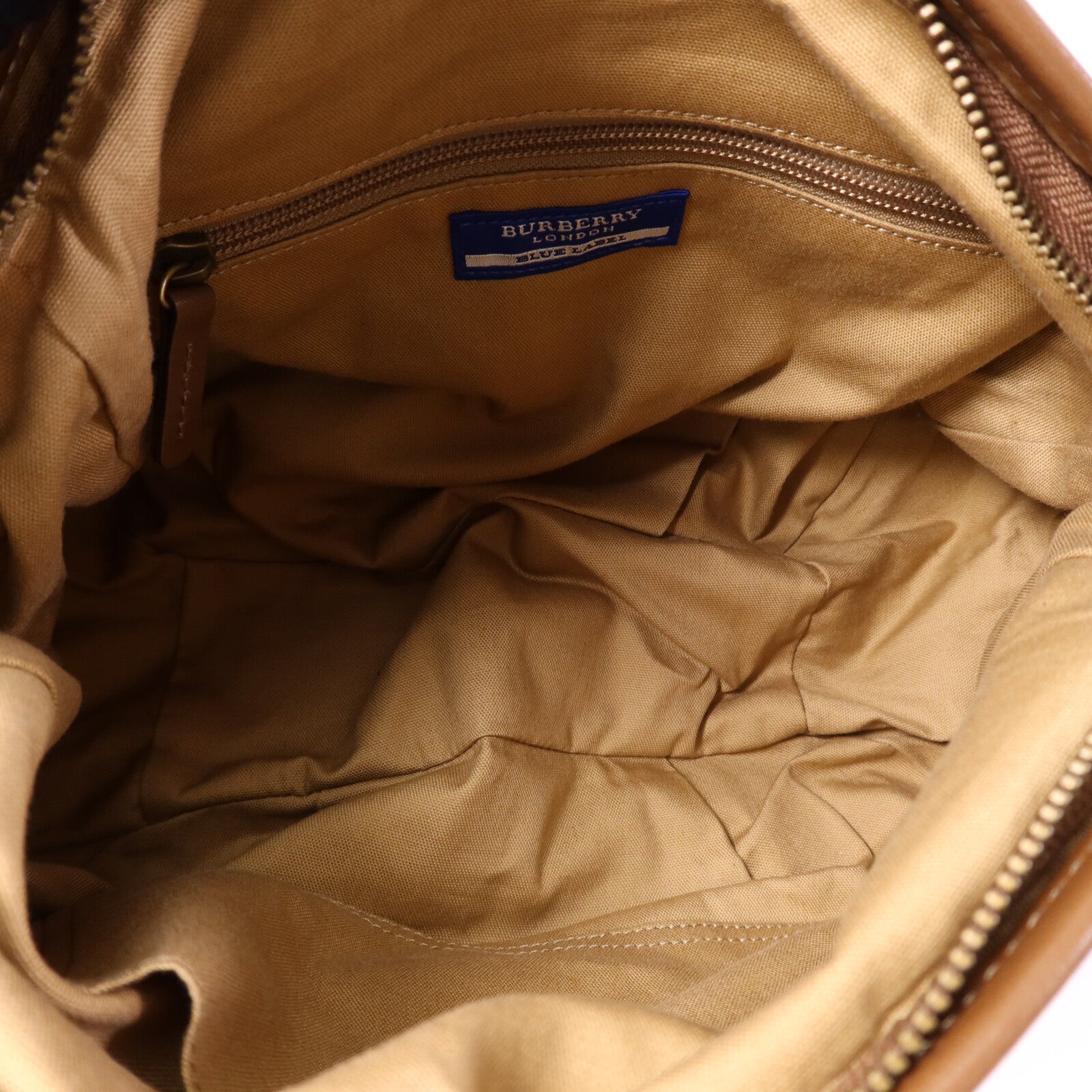 BURBERRY 帆布2 Way Shoulder Bag金扣手挽肩背兩用袋