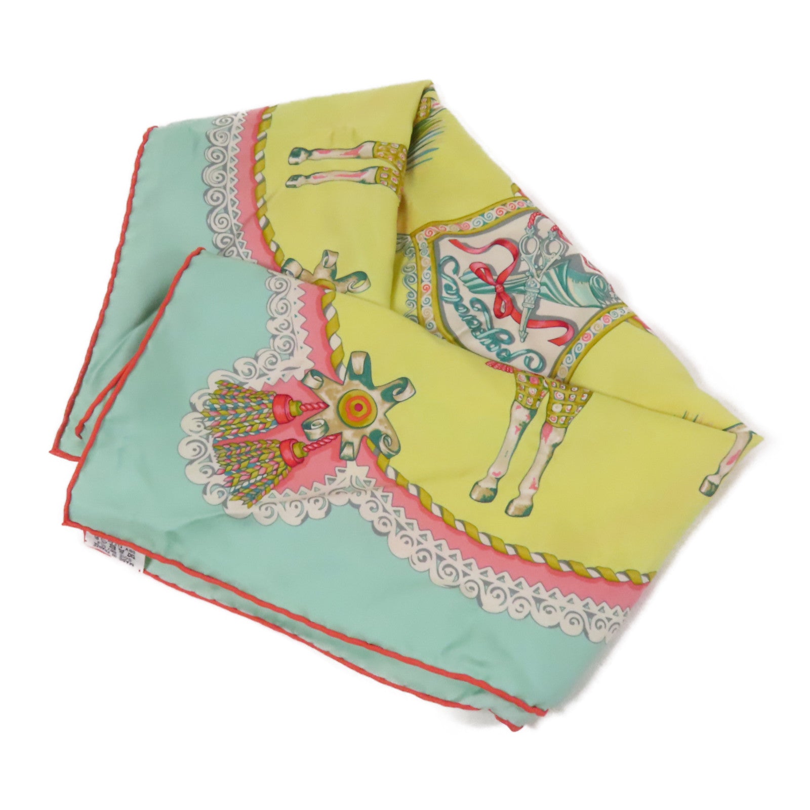 HERMES 絲質Scarf 120X120絲巾