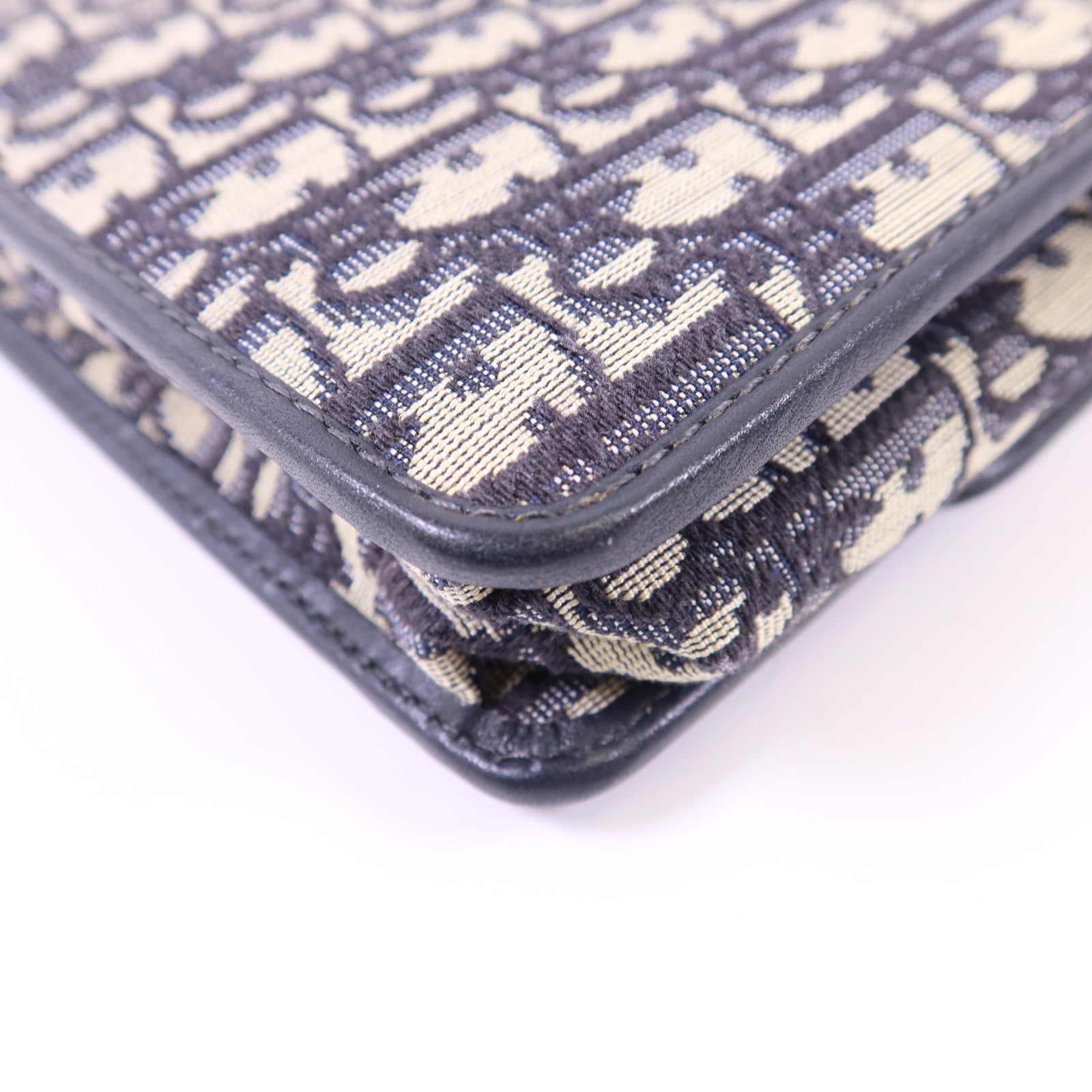 Dior 帆布Montaigne金扣肩背袋