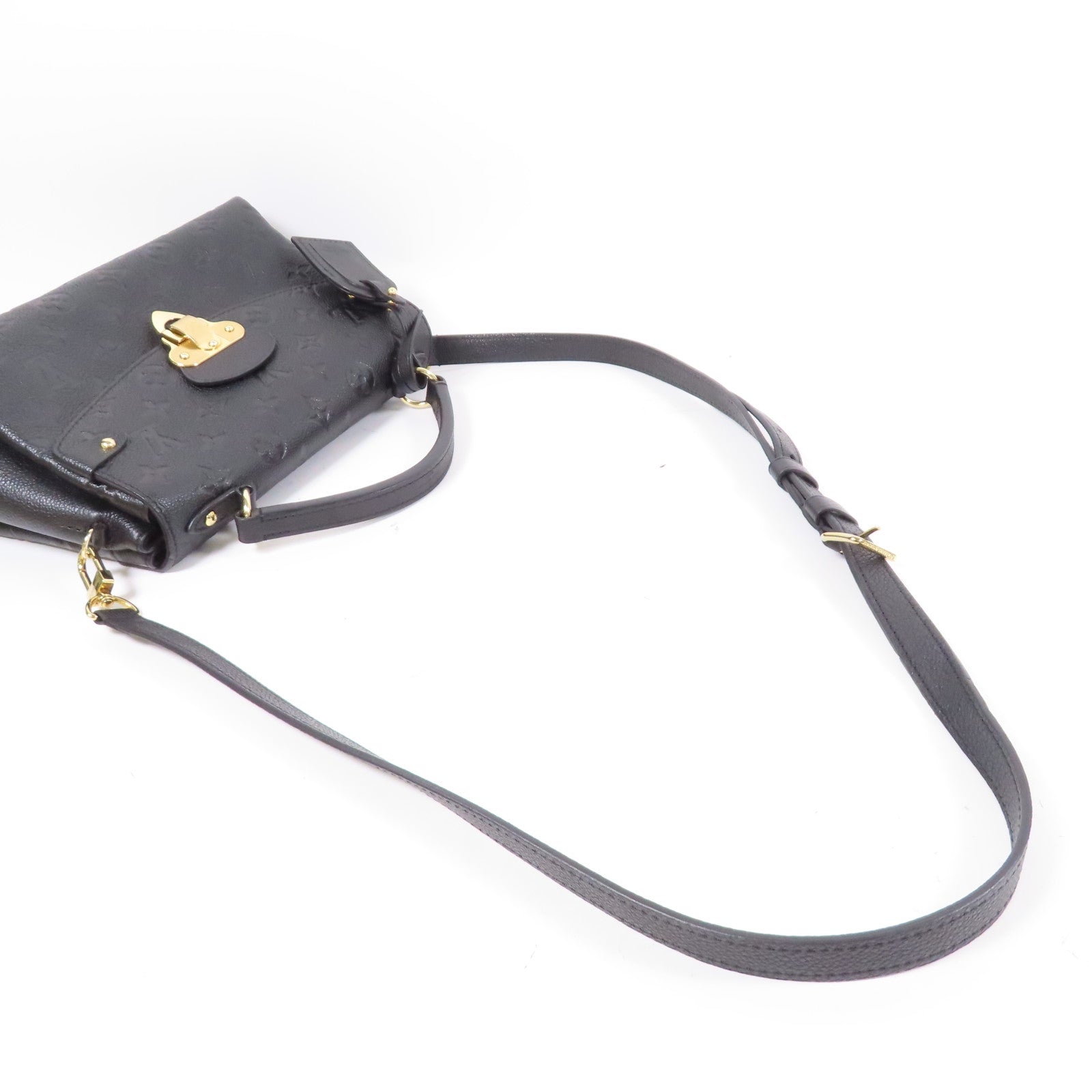 LOUIS VUITTON Monogram Empreinte Georges BB金扣手挽肩背兩用袋
