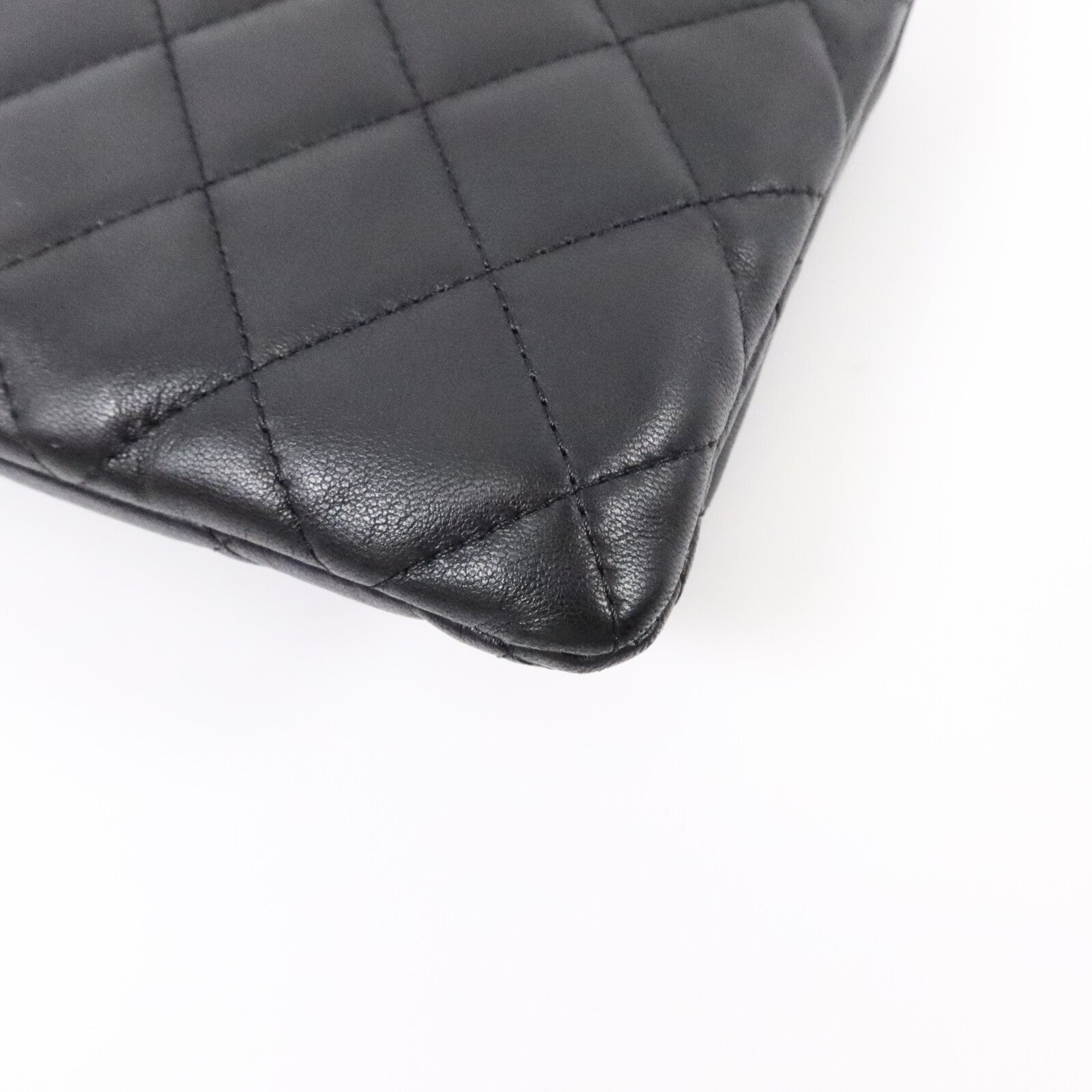 CHANEL 羊皮皮革Fold Over Clutch手拿包