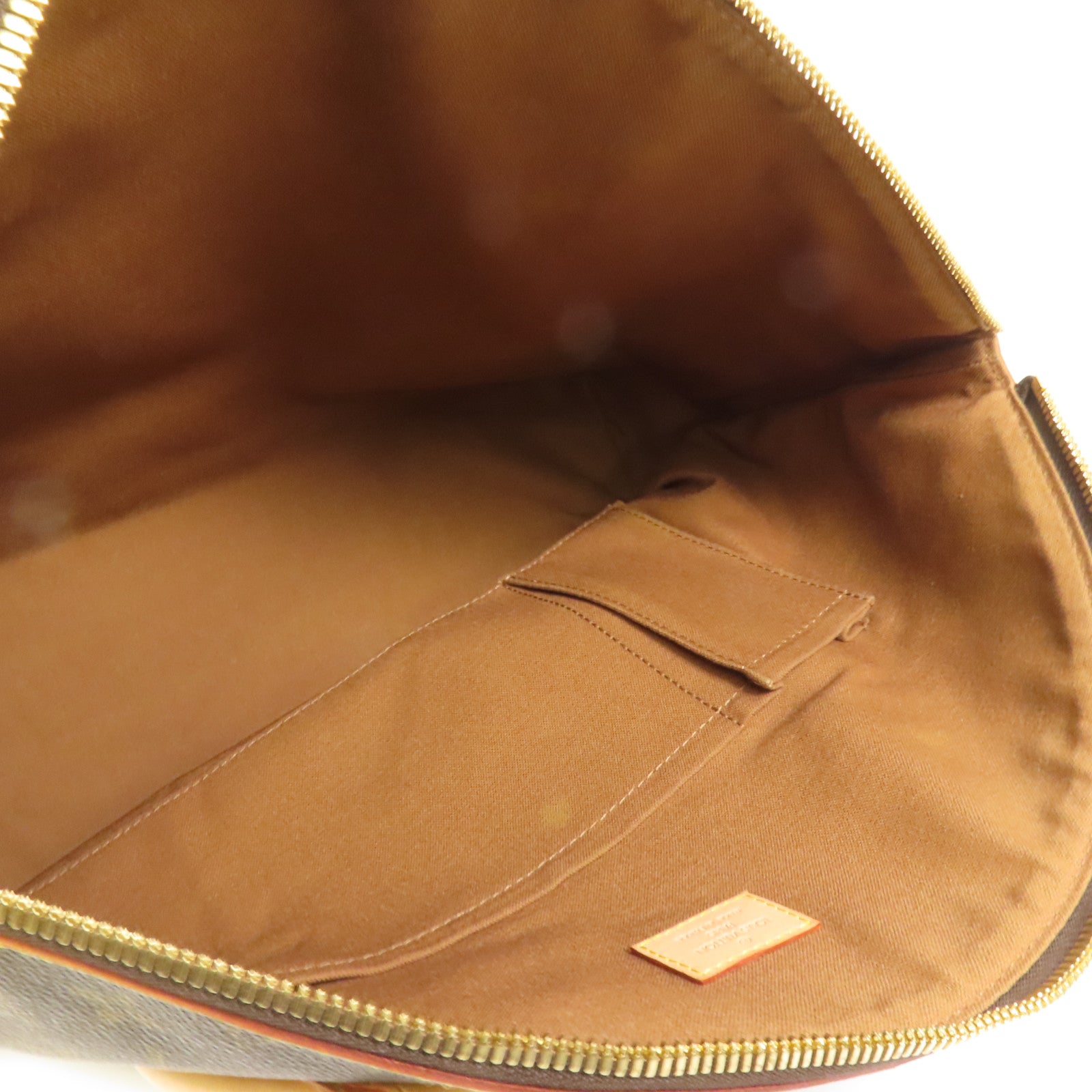 LOUIS VUITTON Monogram Lockit Horizontal Hand Bag金扣手挽袋