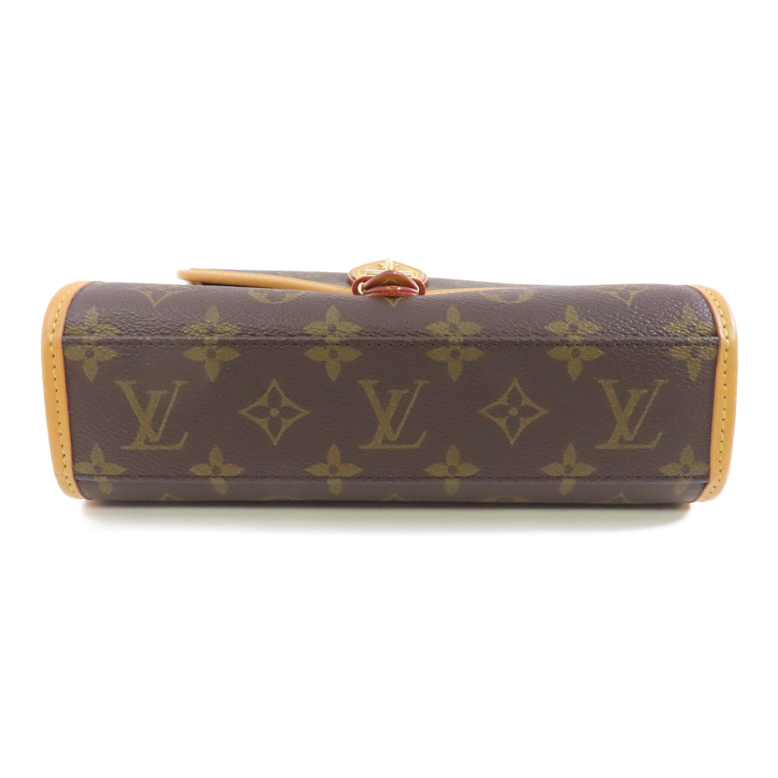 LOUIS VUITTON Monogram Ivy金扣手挽肩背兩用袋啡色