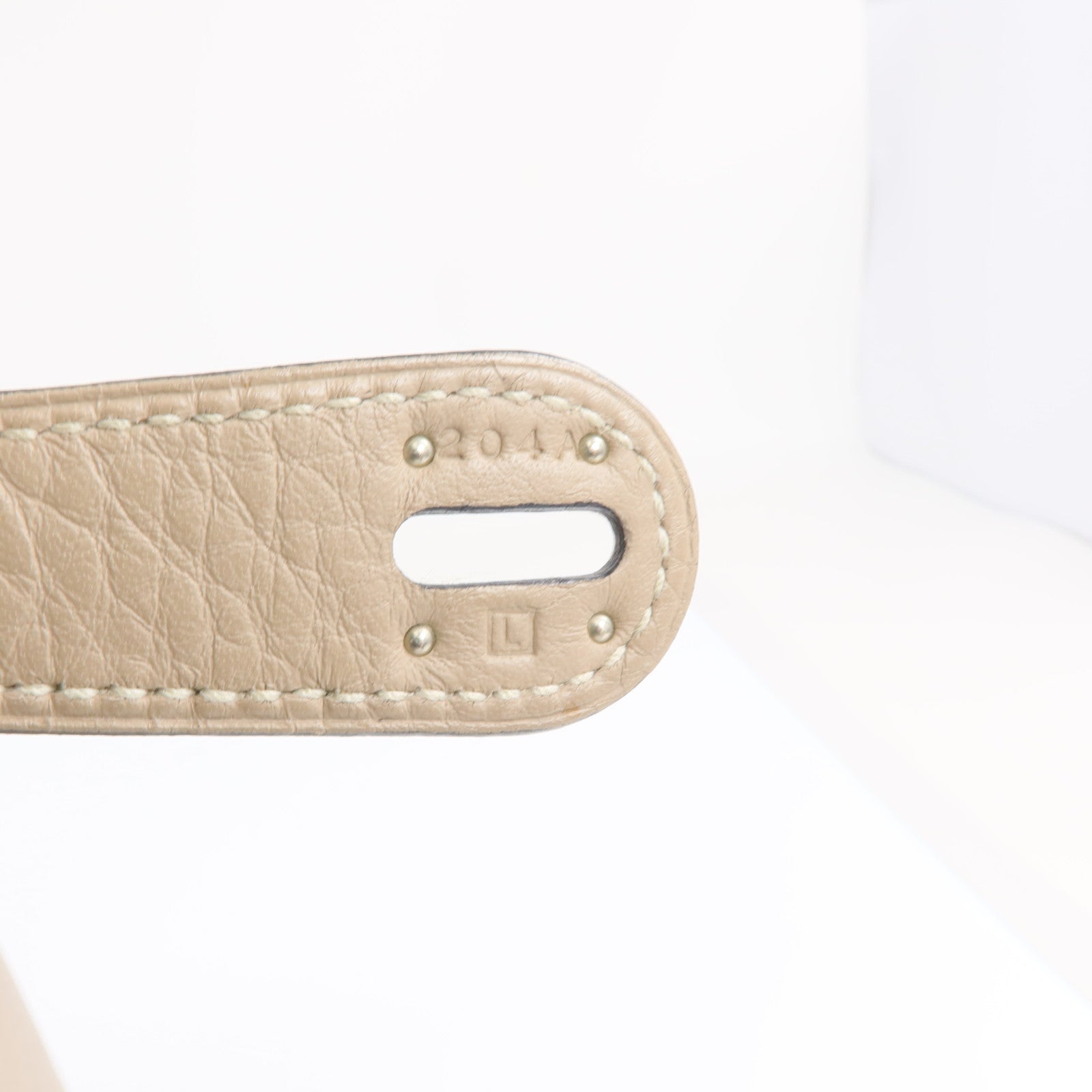 HERMES Clemence皮革Lindy 30銀扣肩背袋