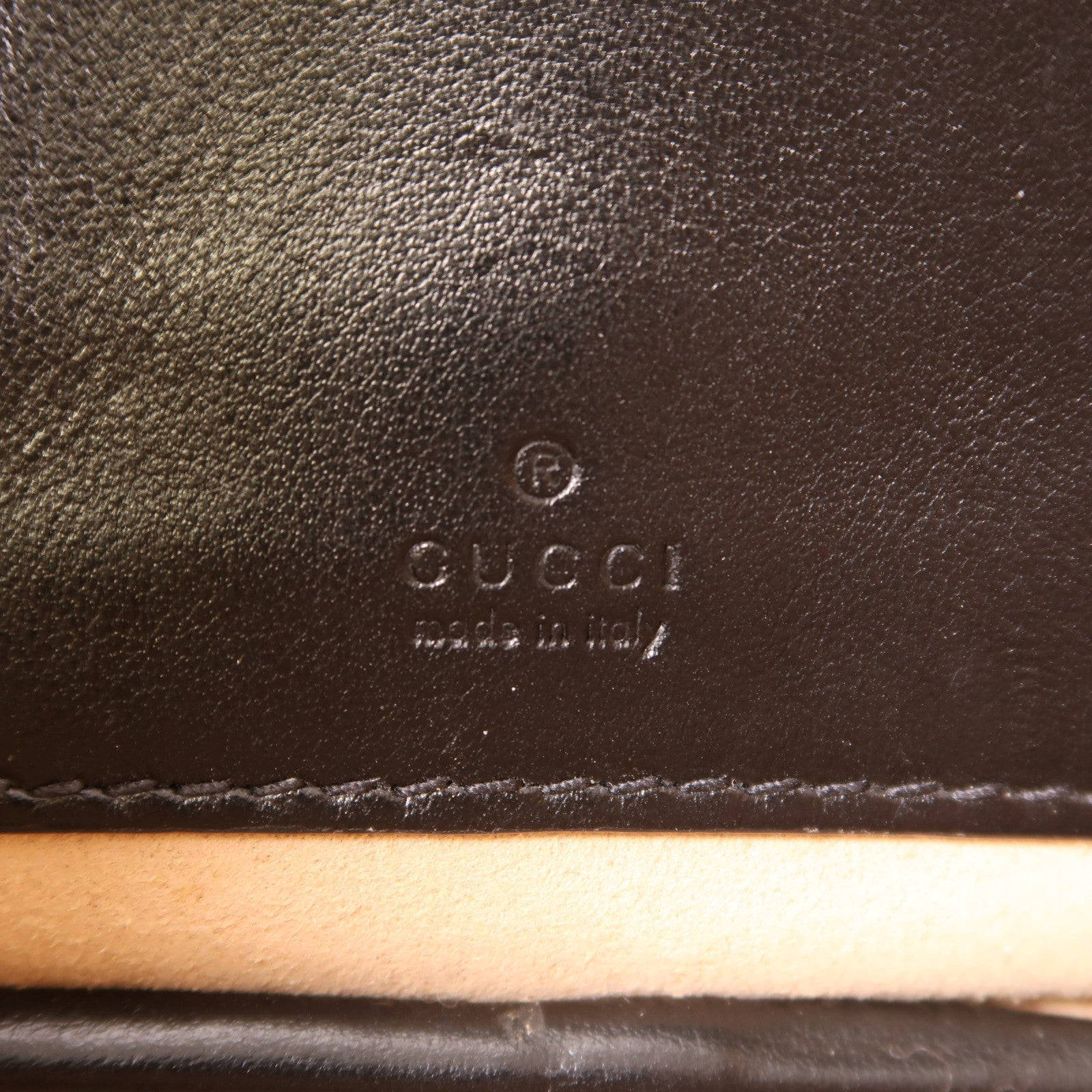 GUCCI 牛皮皮革Marmont Mini金扣手挽肩背兩用袋