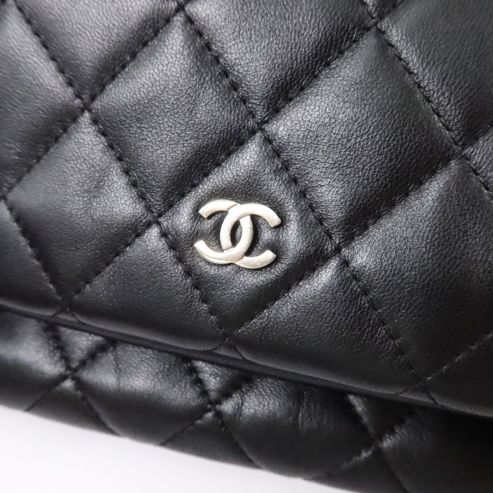 CHANEL 羊皮皮革Fold Over Clutch手拿包