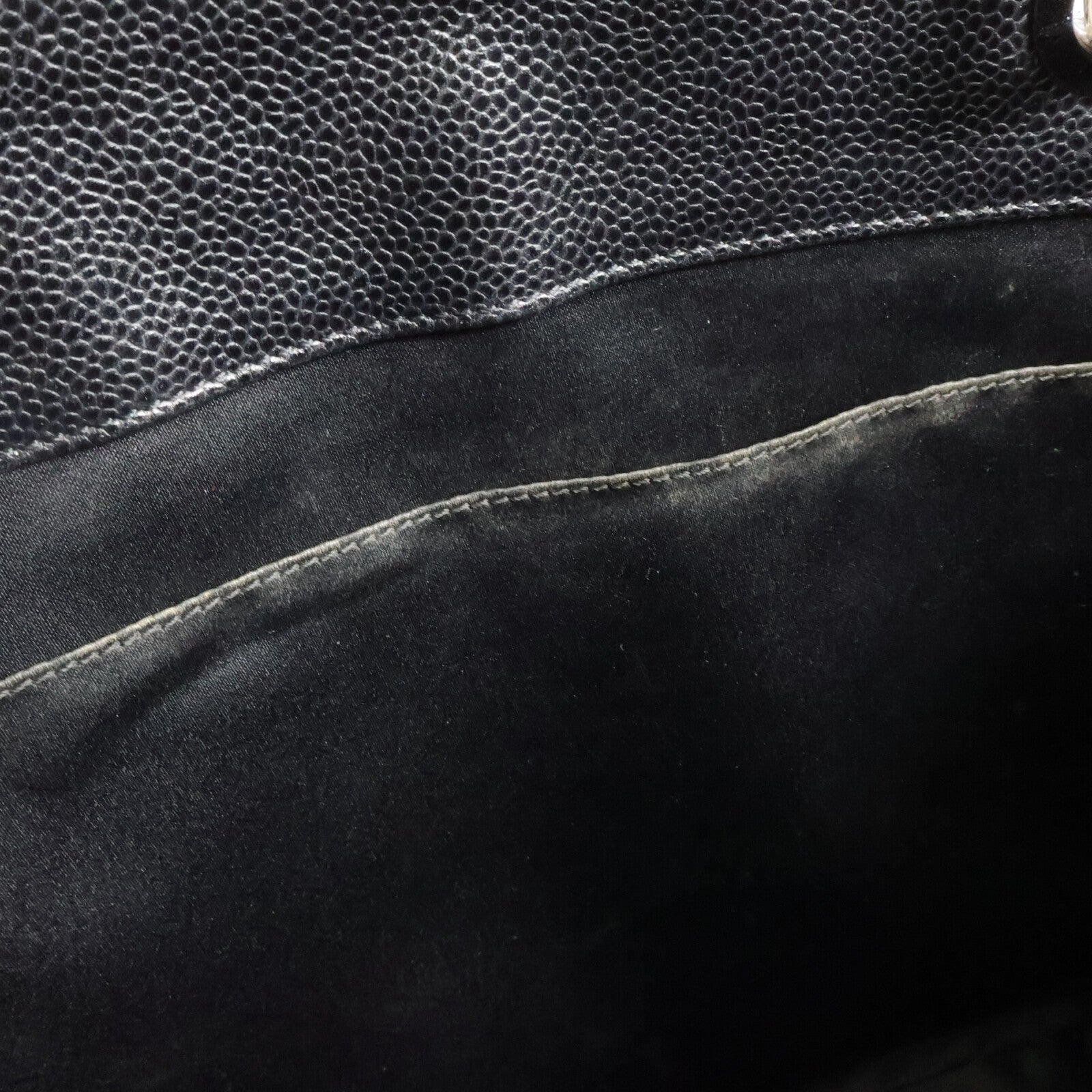 CHANEL 牛皮皮革GST Grand Shopping Tote Bag鏈帶手挽袋