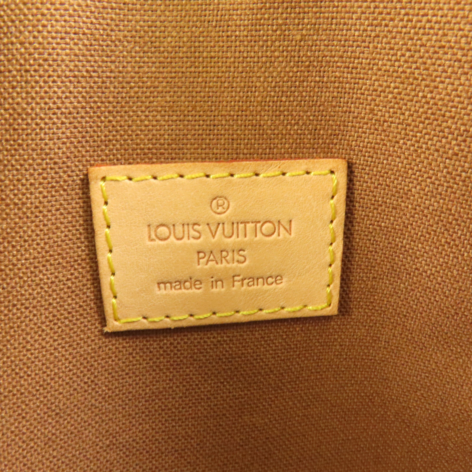 LOUIS VUITTON Monogram Lockit Horizontal Hand Bag金扣手挽袋