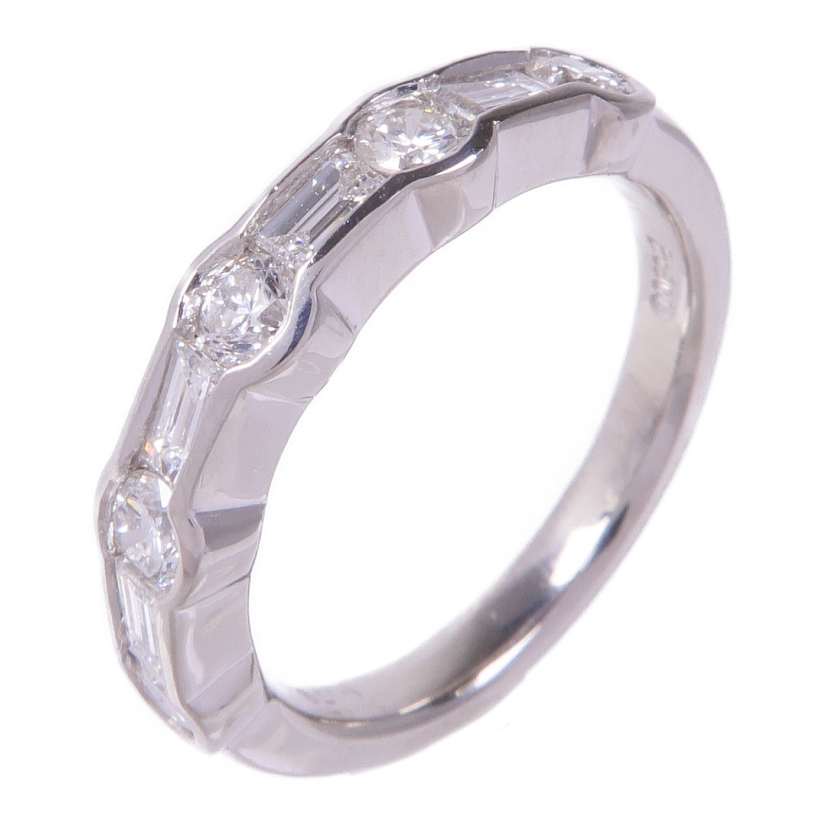 JEWELRY PT900鉑金Diamond Ring鑽石戒指US#5.75