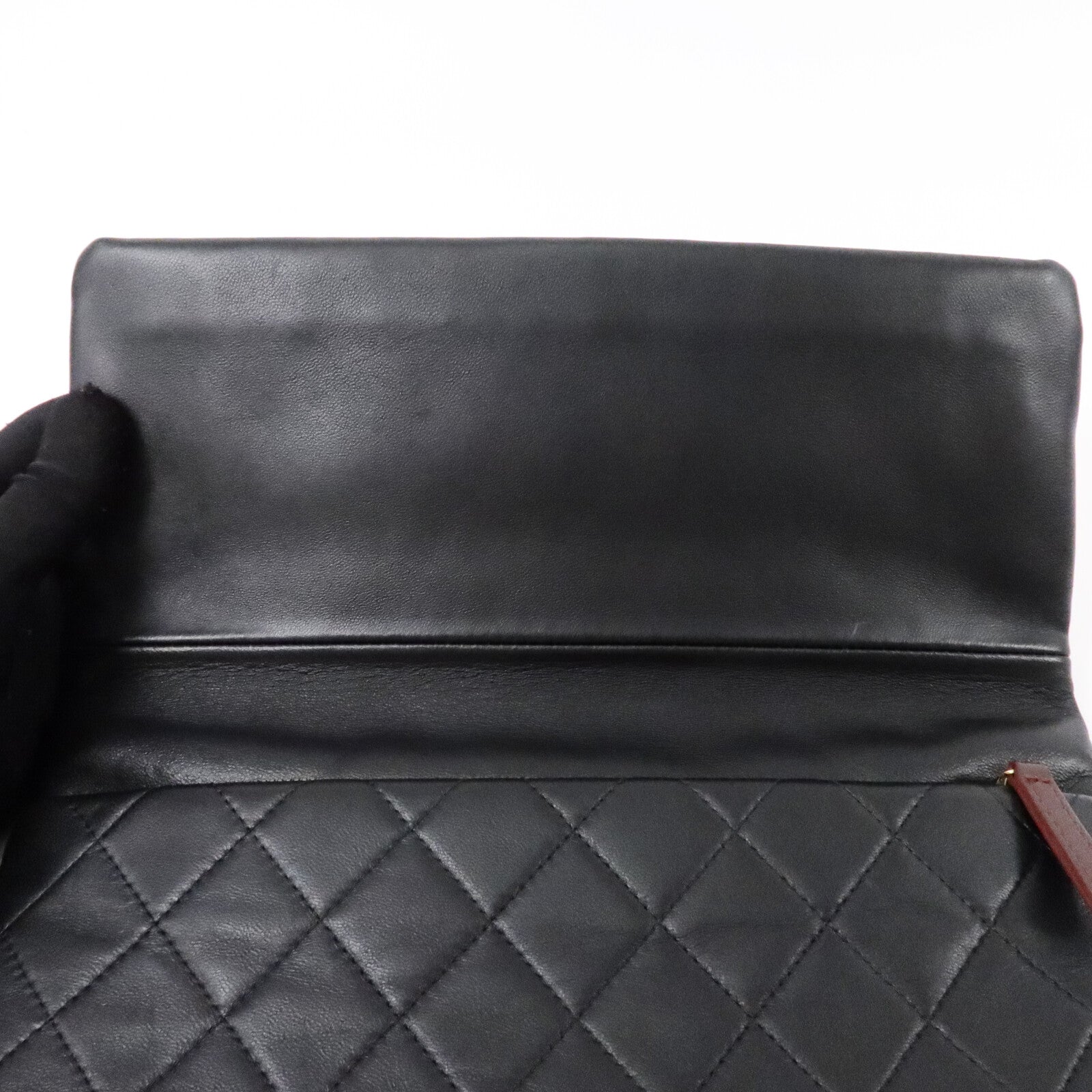 CHANEL 羊皮皮革Fold Over Clutch手拿包