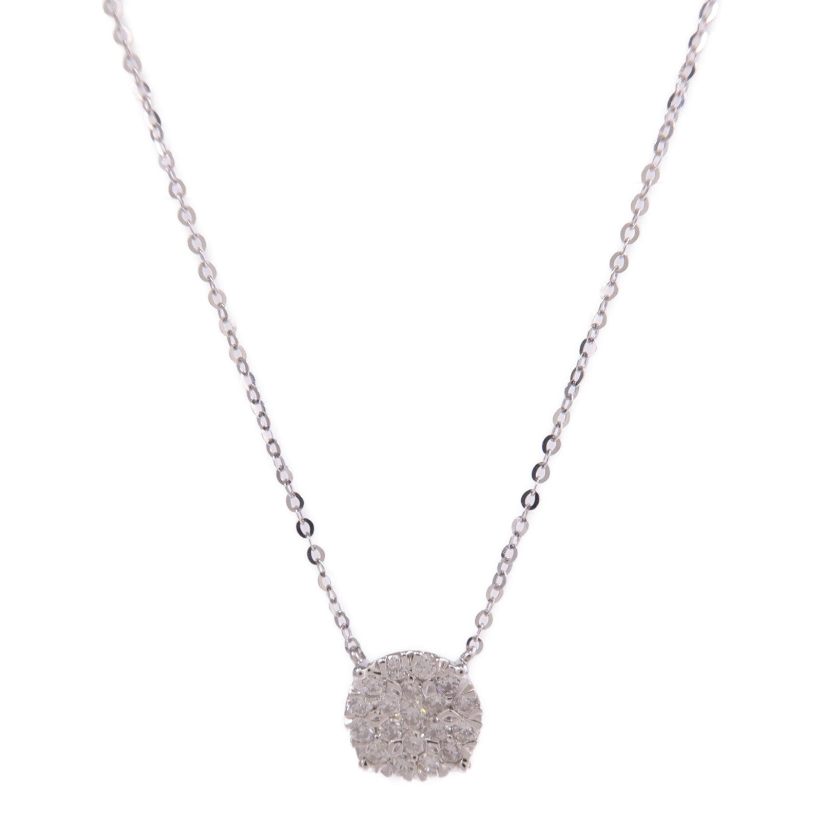 JEWELRY 18K白金Diamond Necklace鑽石項鍊