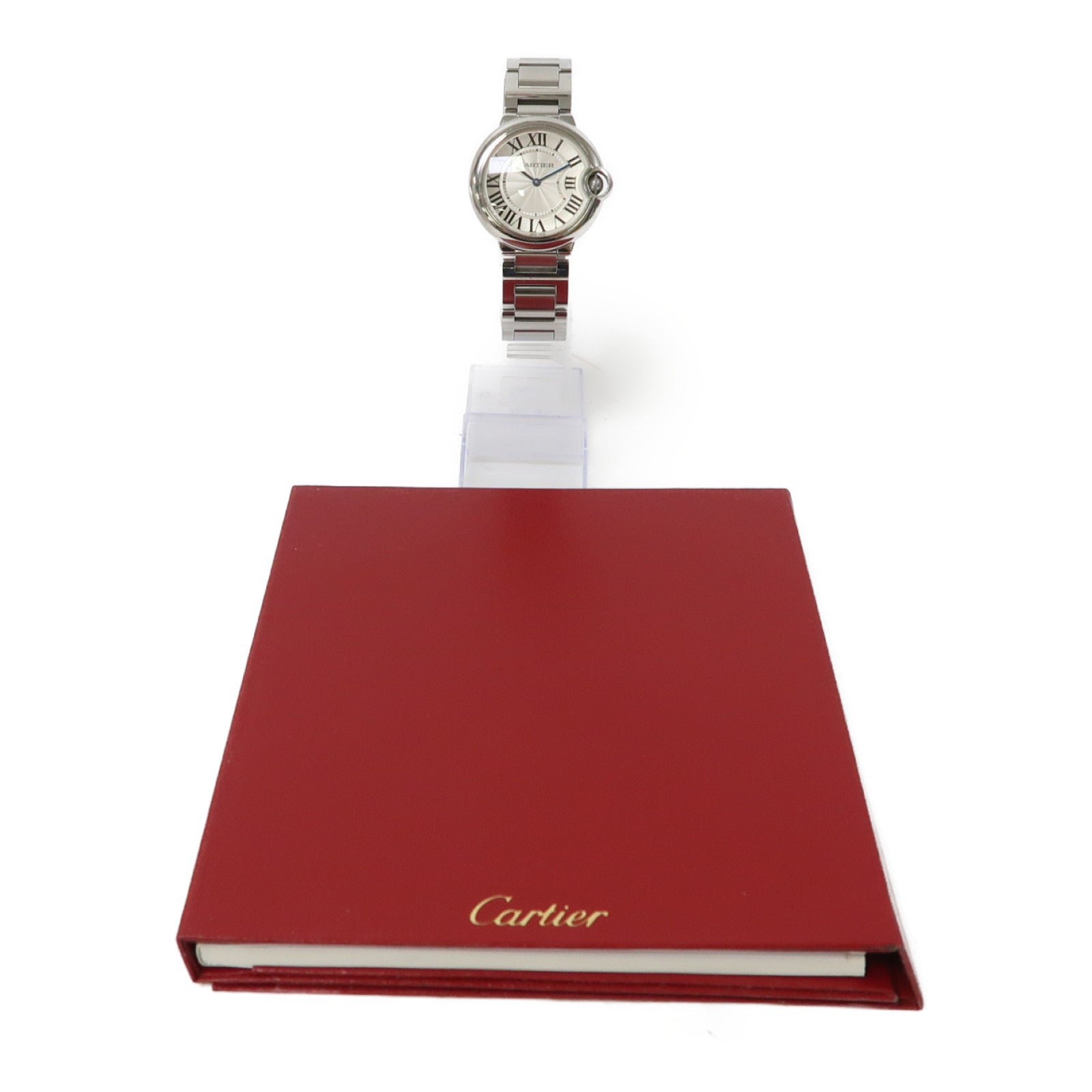 CARTIER Ballon Bleu 36mm不鏽鋼石英機芯白色