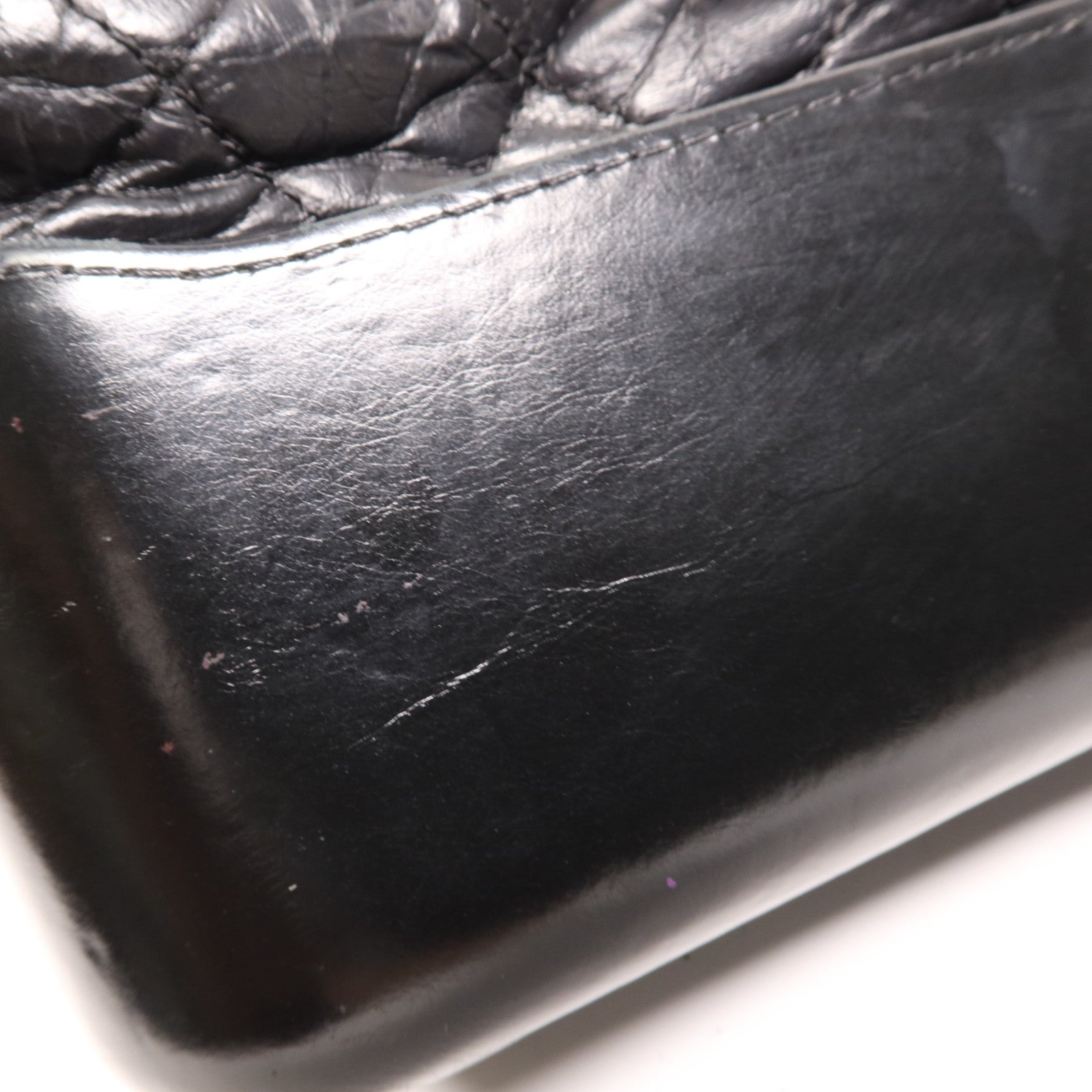 CHANEL 牛皮皮革Gabrielle Medium鏈帶肩背袋