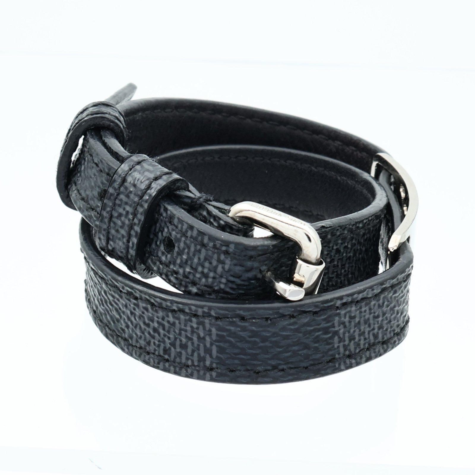 LOUIS VUITTON 【激減優惠】Damier Graphite Sign It Bracelet銀扣手鏈