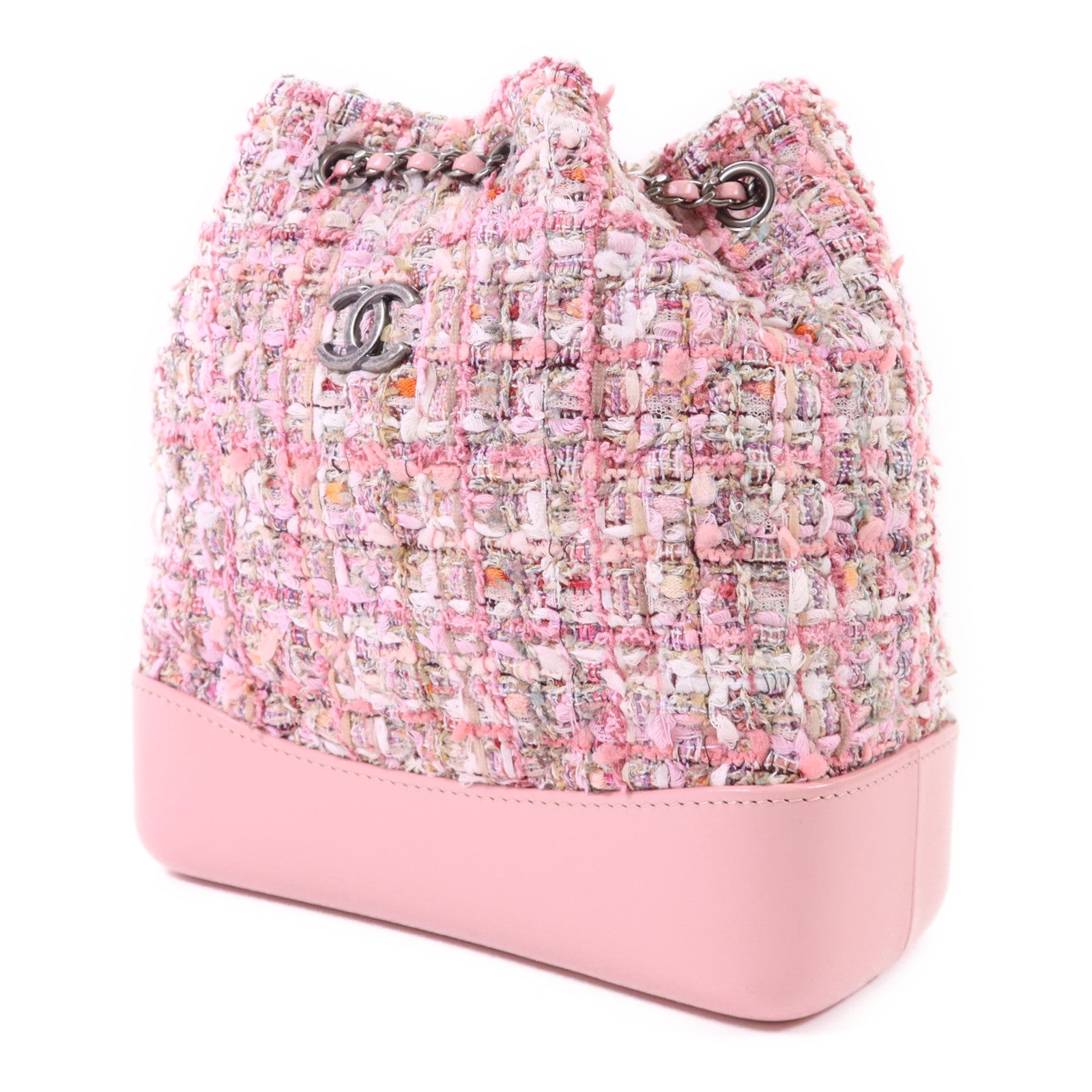 CHANEL 斜紋軟呢Gabrielle Backpack背包