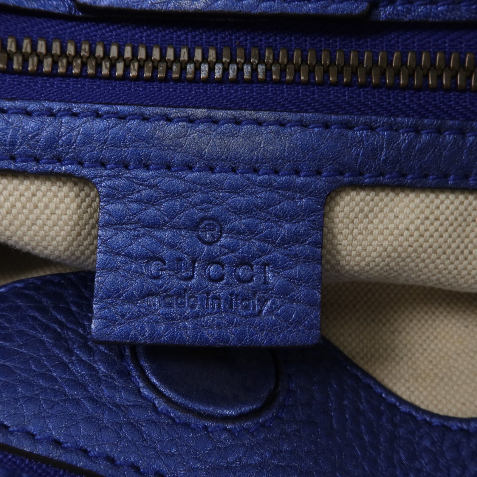 GUCCI 牛皮皮革Bamboo Shopper手挽肩背兩用袋