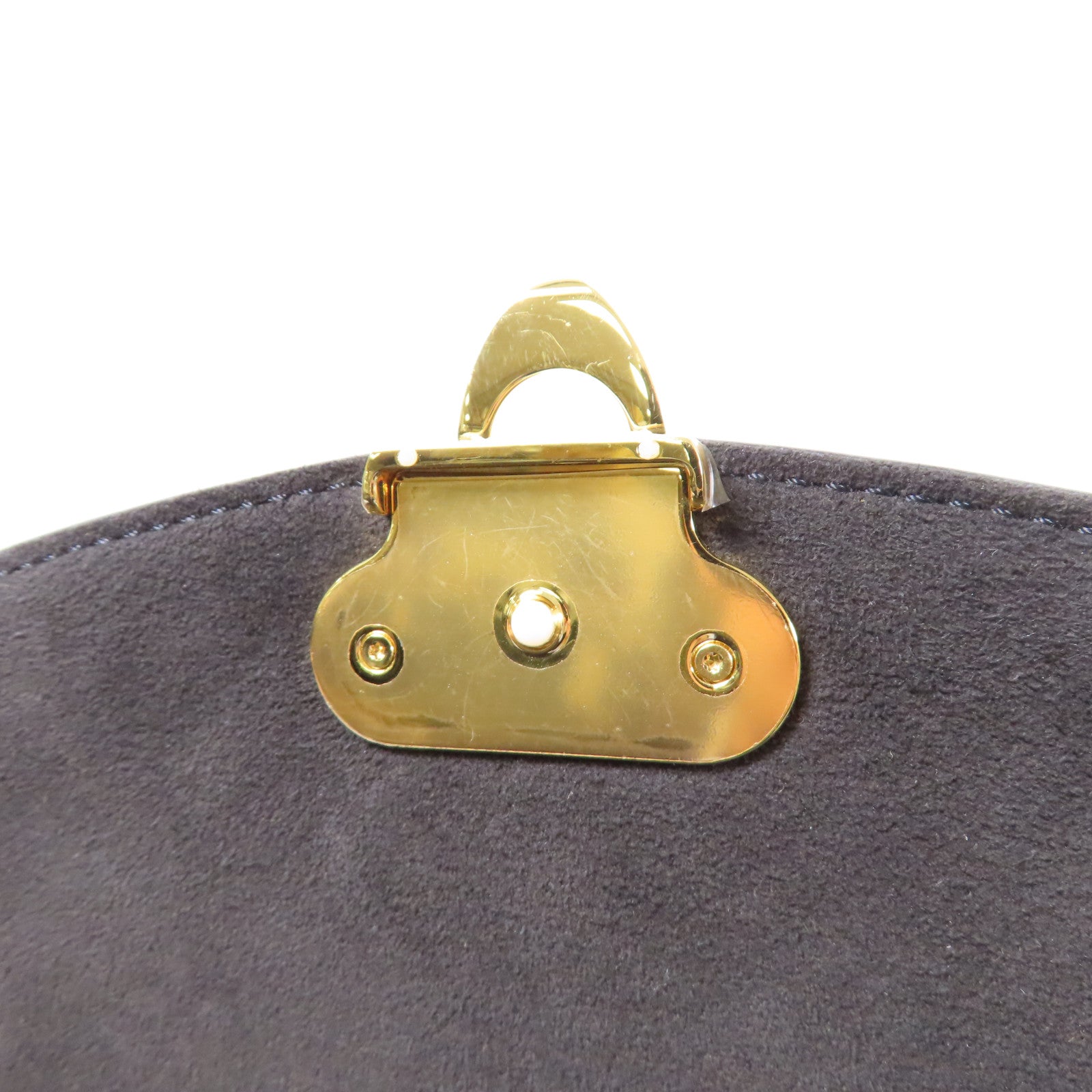 LOUIS VUITTON Monogram Empreinte Georges BB金扣手挽肩背兩用袋