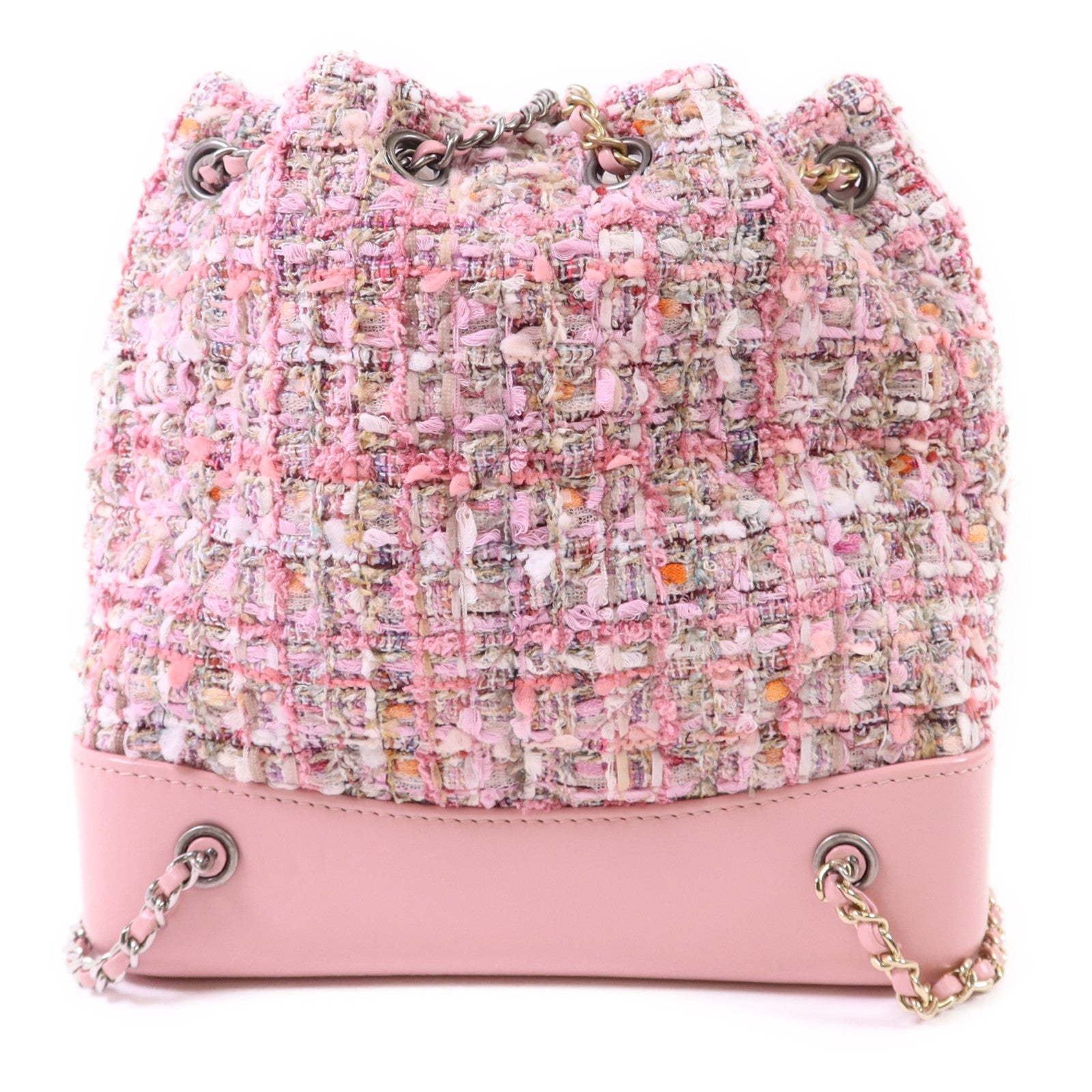 CHANEL 斜紋軟呢Gabrielle Backpack背包