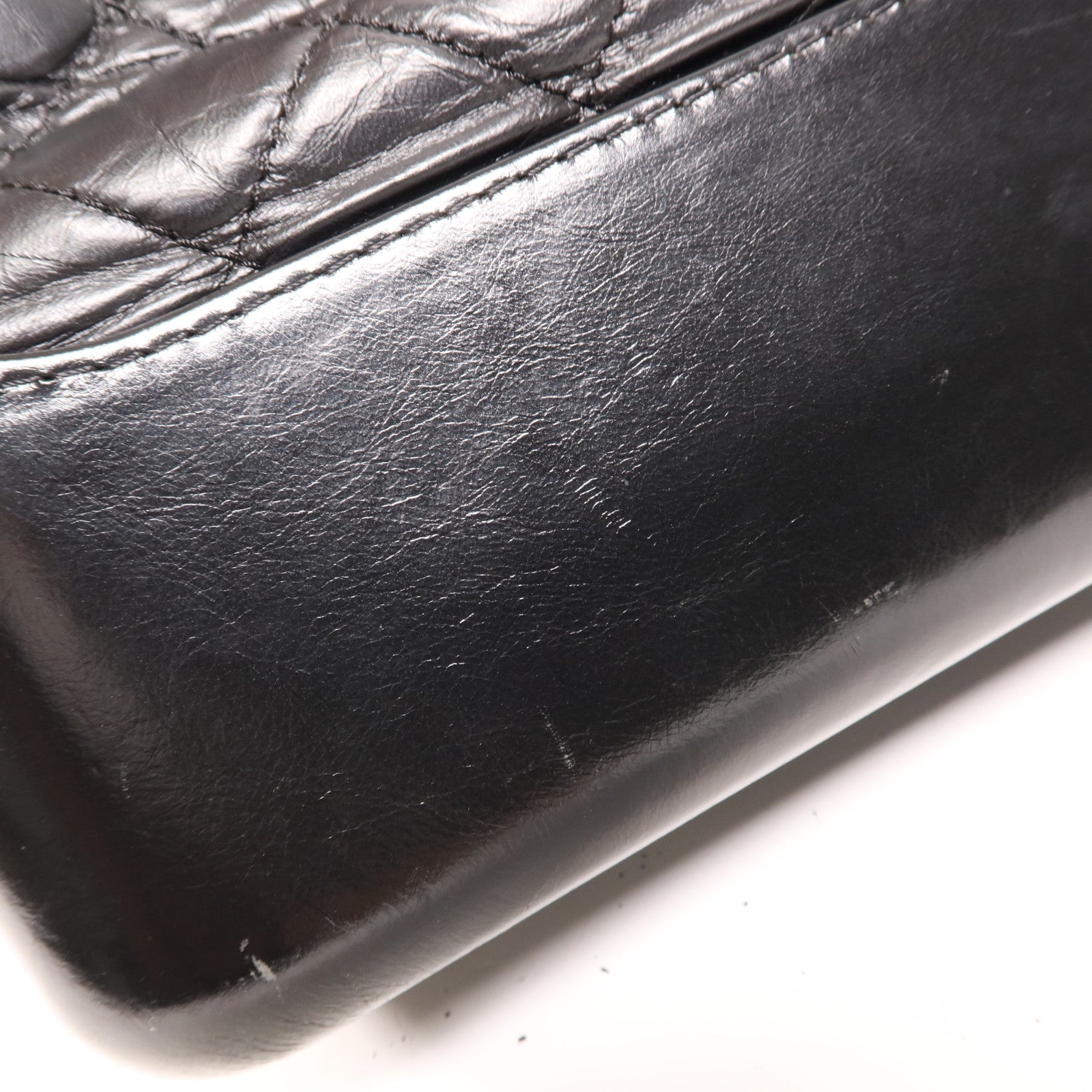 CHANEL 牛皮皮革Gabrielle Medium鏈帶肩背袋