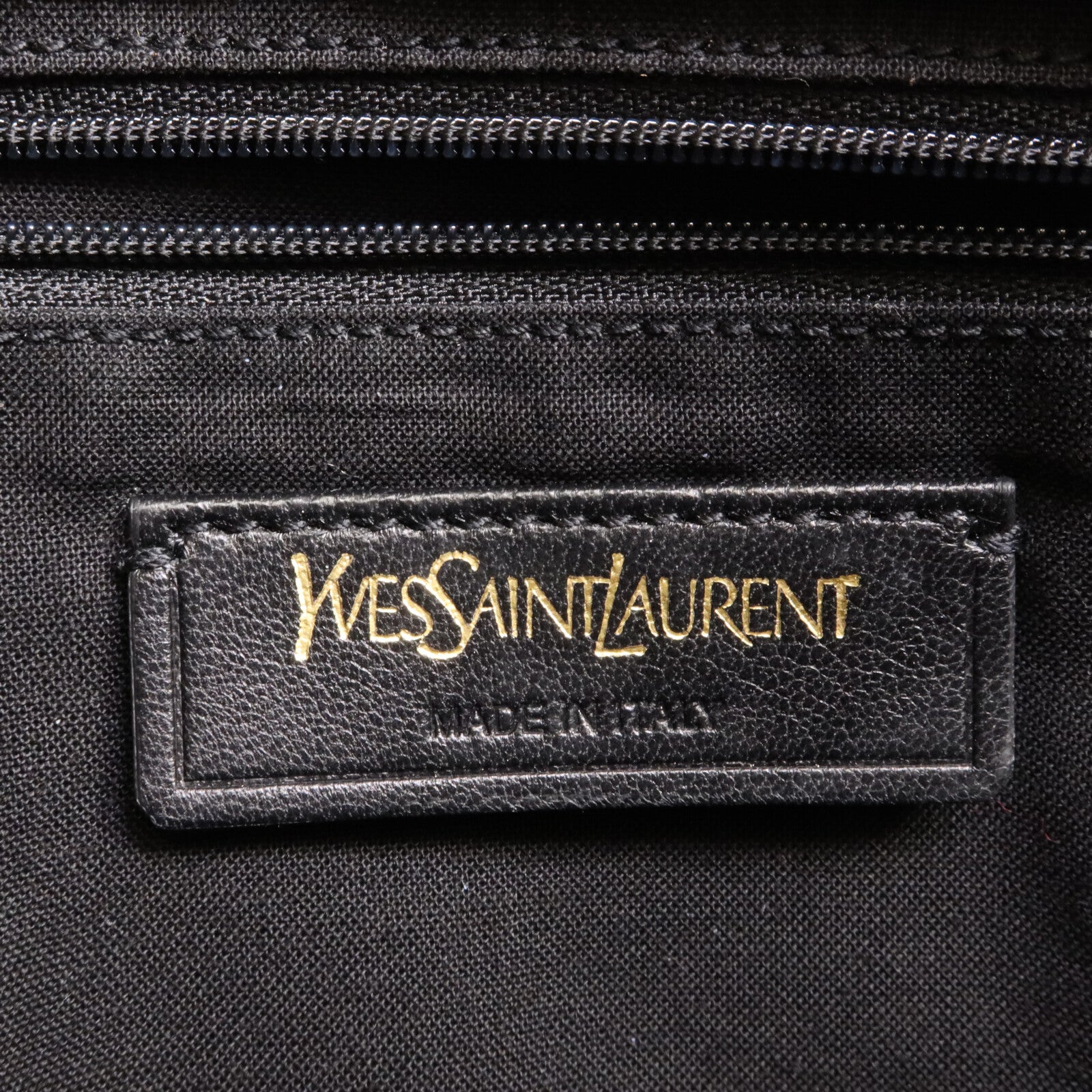 YVES SAINT LAURENT 牛皮皮革Cabas Chyc手挽肩背兩用袋