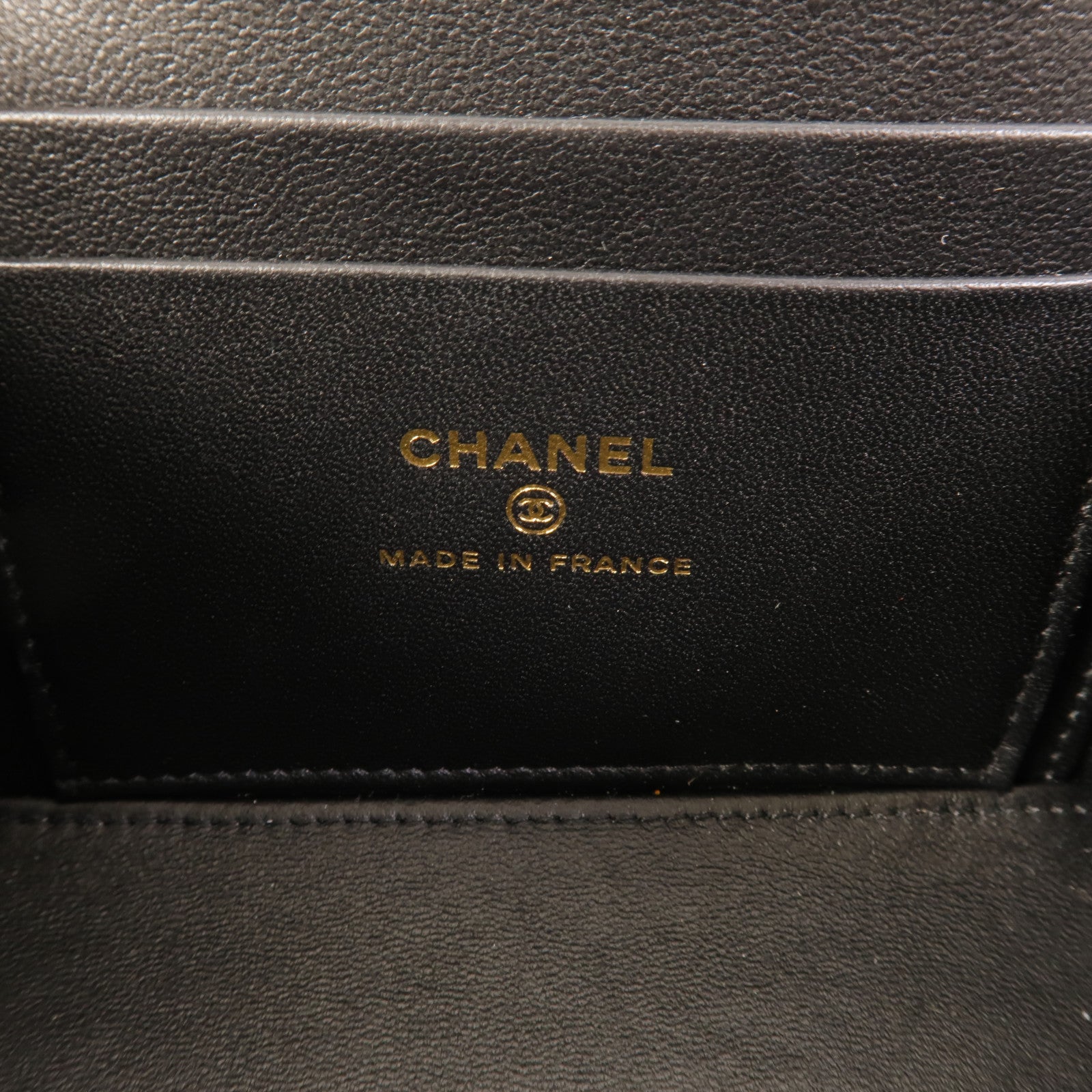 CHANEL 羊皮皮革Top Handle Vanity Case手挽肩背兩用袋