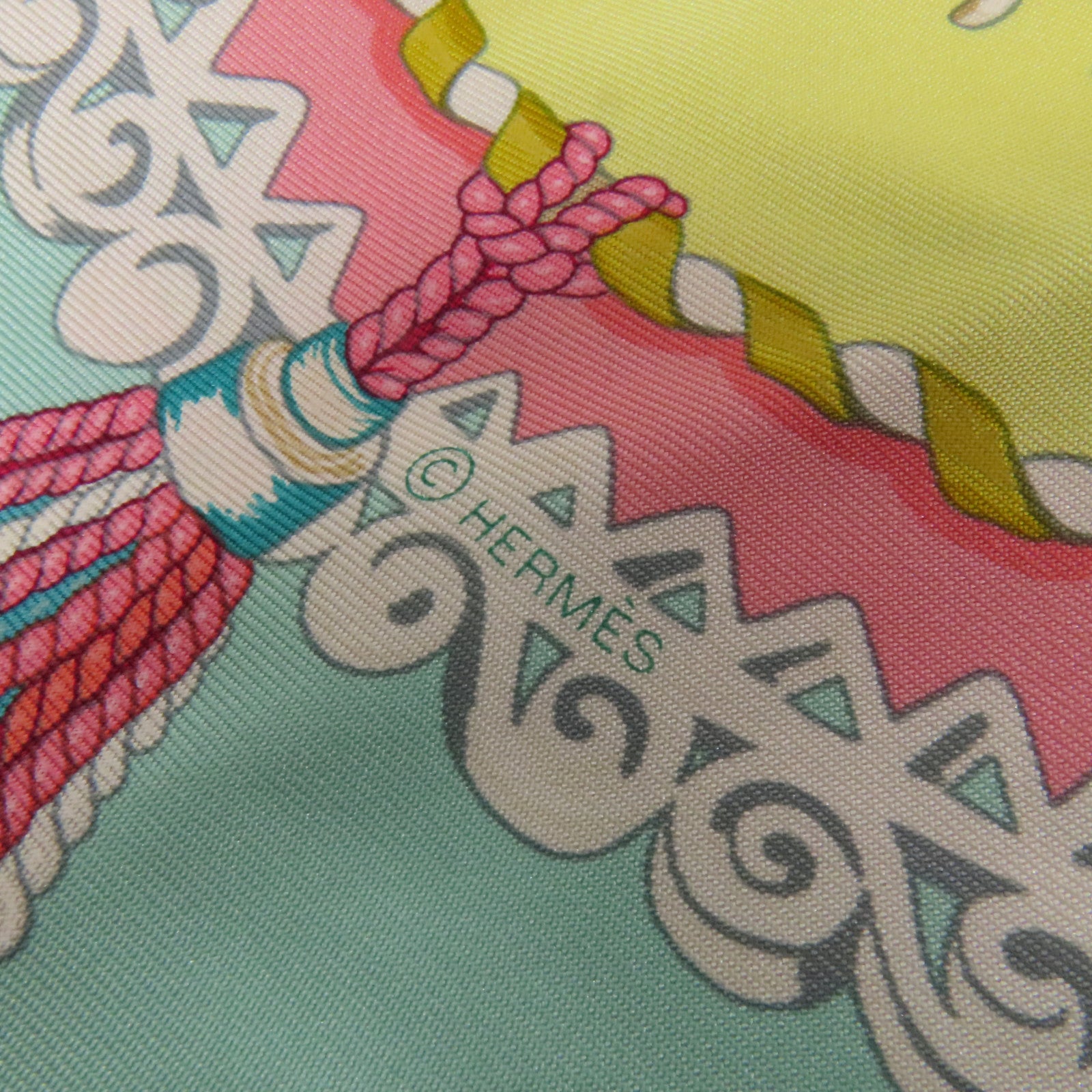 HERMES 絲質Scarf 120X120絲巾