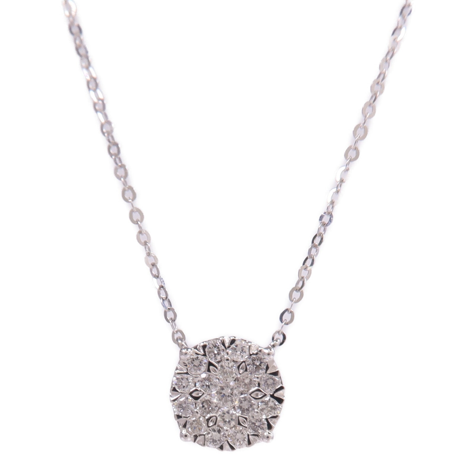 JEWELRY 18K白金Diamond Necklace鑽石項鍊