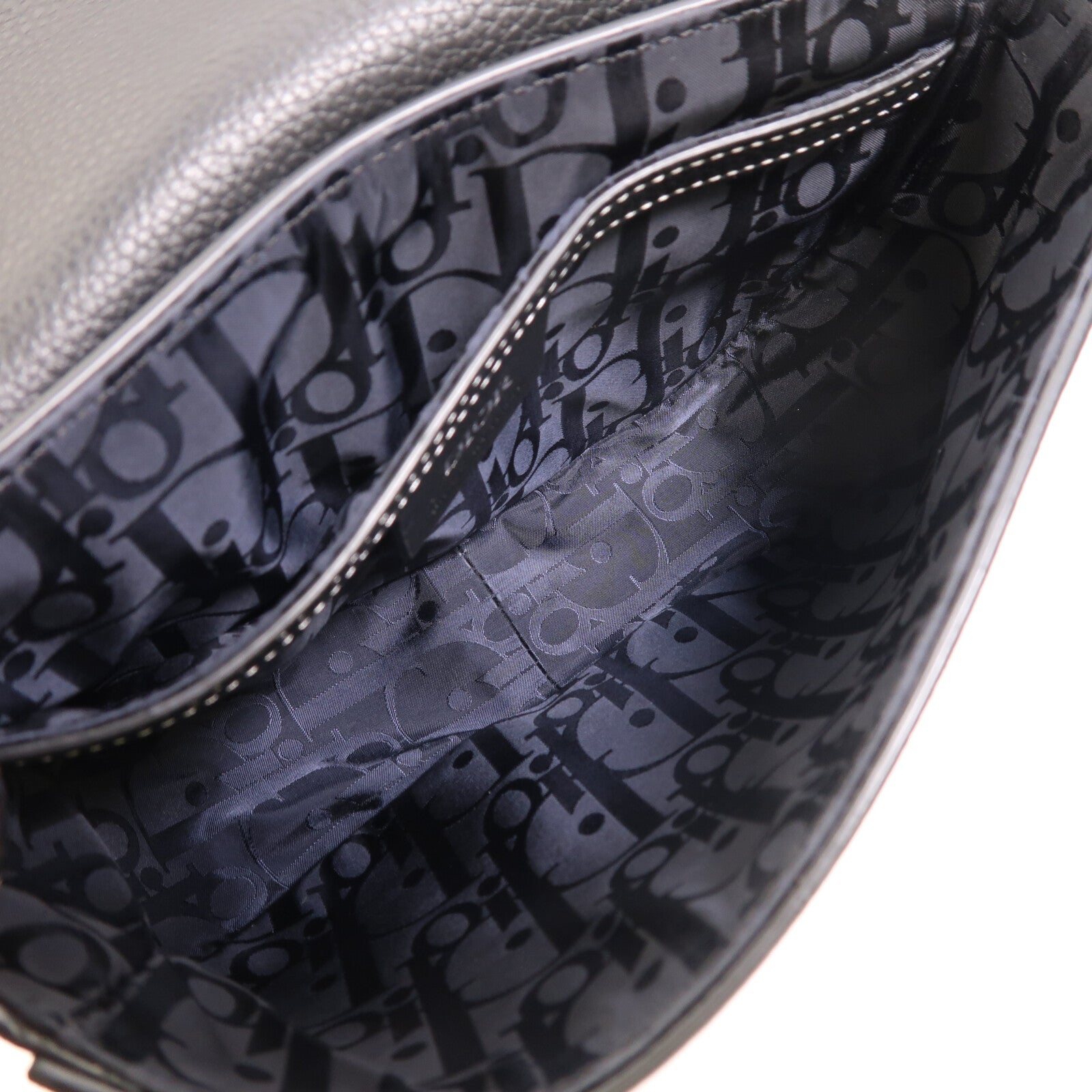 Dior 牛皮皮革Mini Saddle Messenger肩背袋