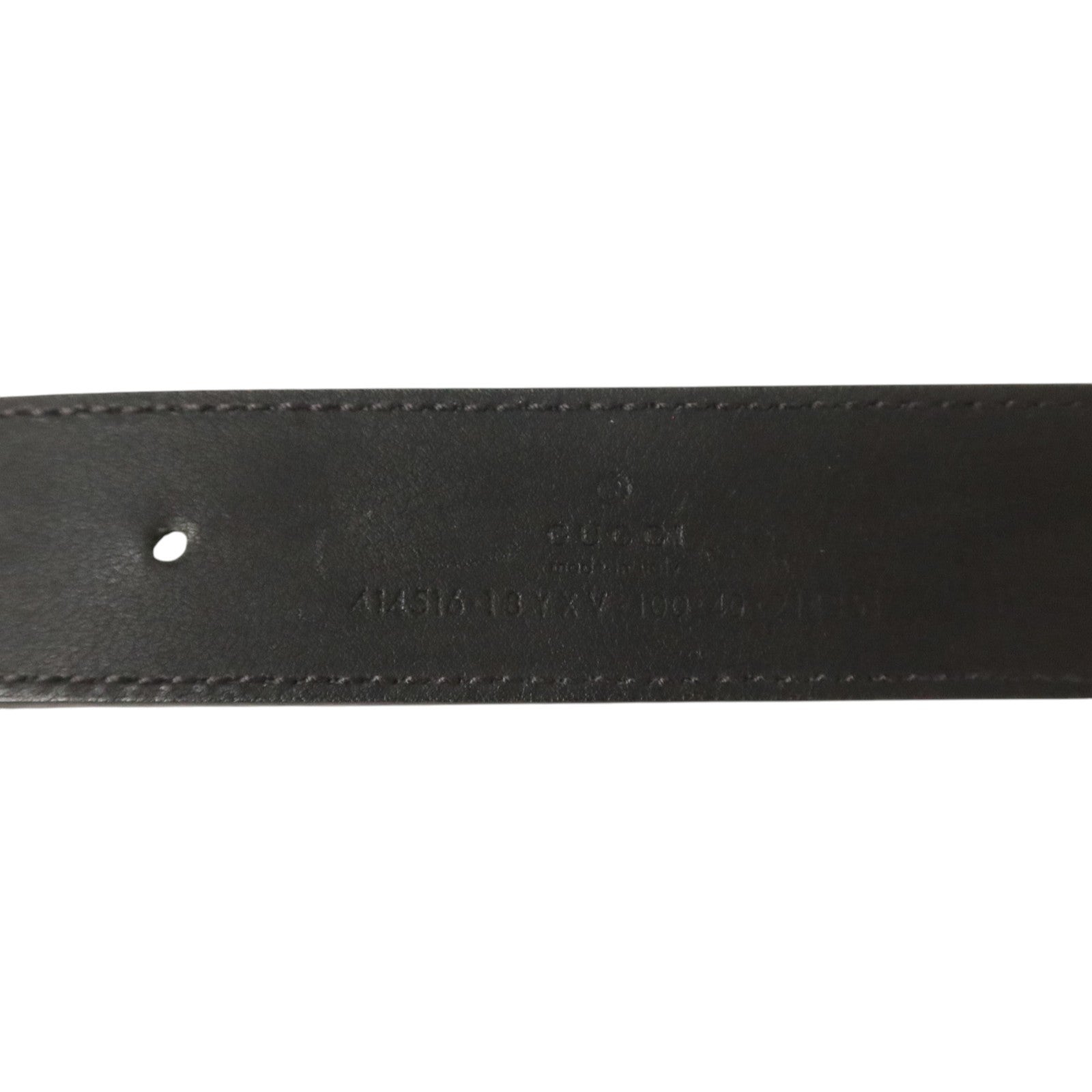 GUCCI 牛皮皮革Belt 100cm皮帶