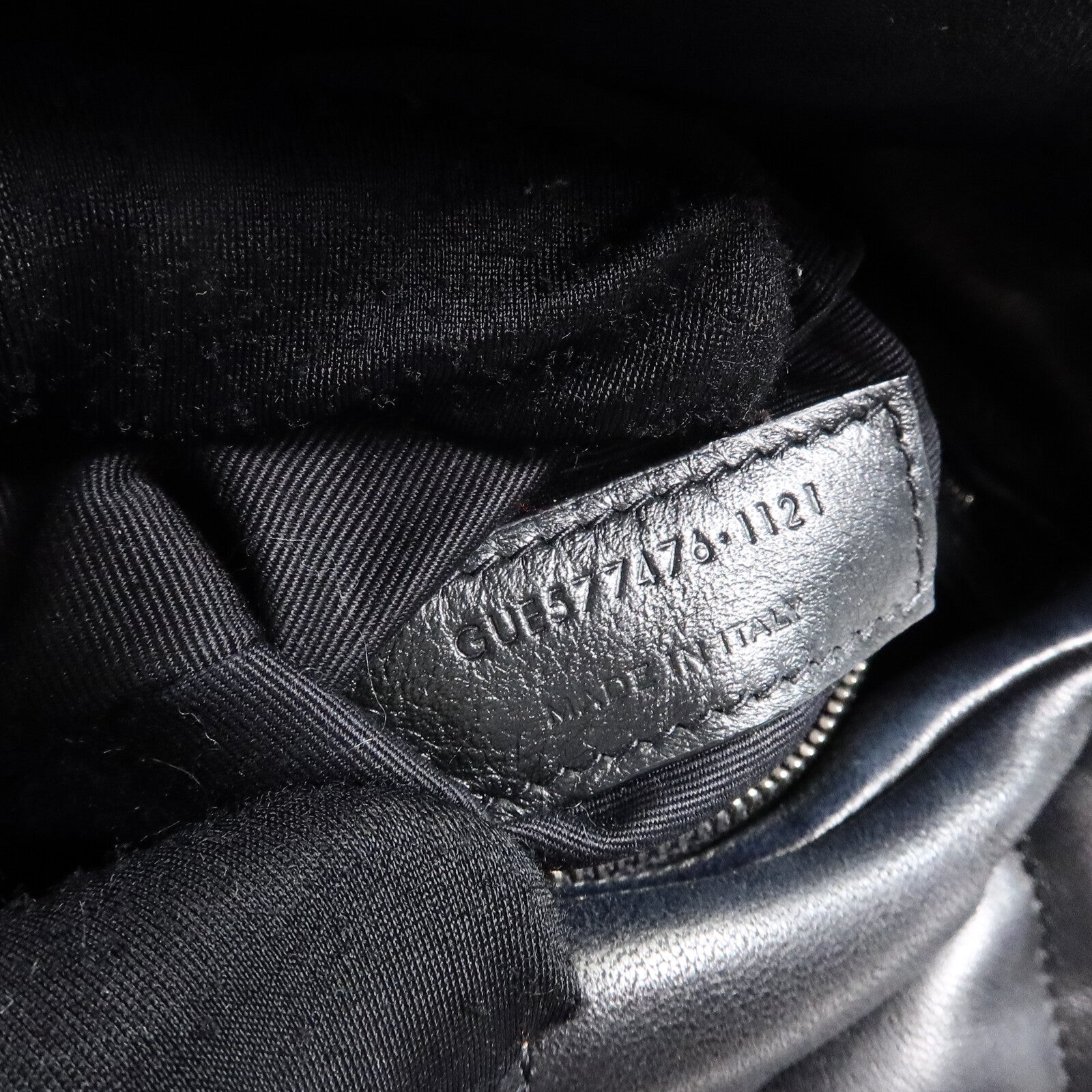 SAINT LAURENT 羊皮皮革LouLou Puffer Small鏈帶肩背袋