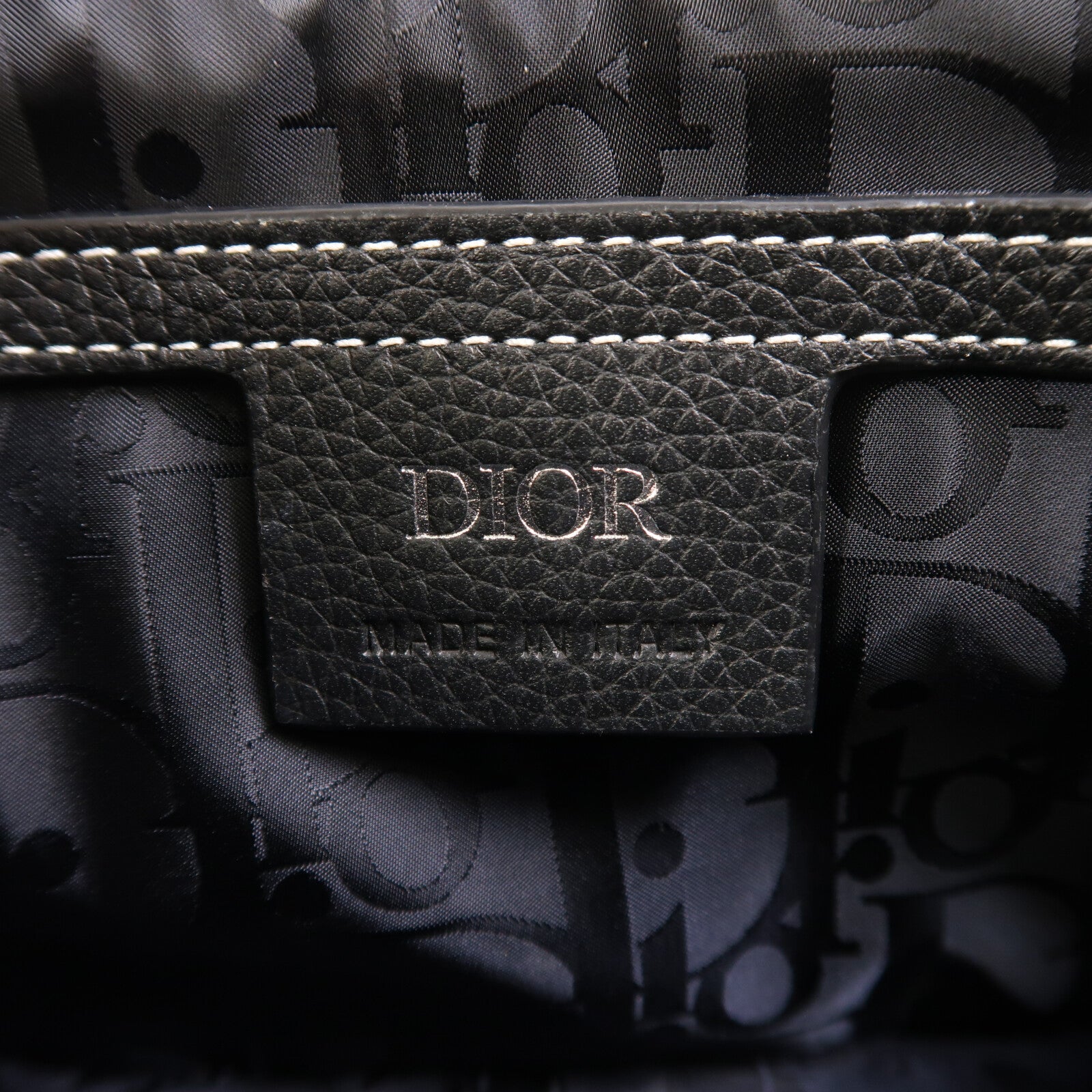 Dior 牛皮皮革Mini Saddle Messenger肩背袋